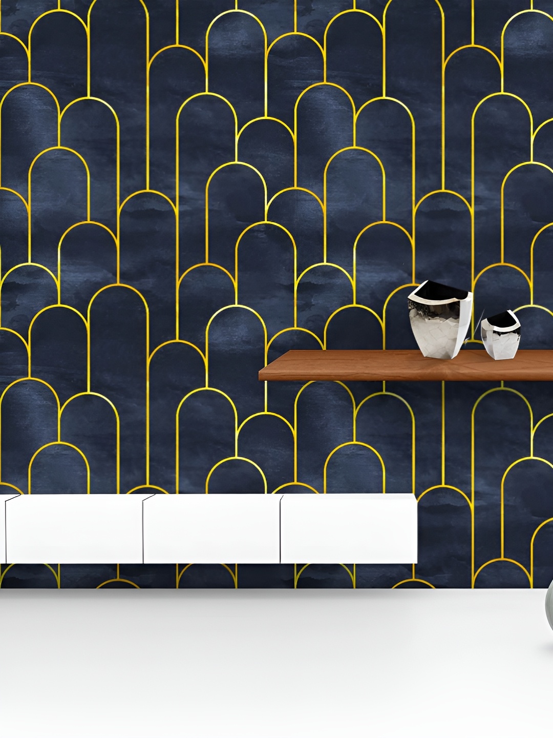 ArtzFolio Printed UV-Resistant Anti-Bacterial Geometric Pattern Peel & Stick Wallpaper, Multi
ArtzFolio Printed UV-Resistant Anti-Bacterial Geometric Pattern Peel & Stick Wallpaper, Multi