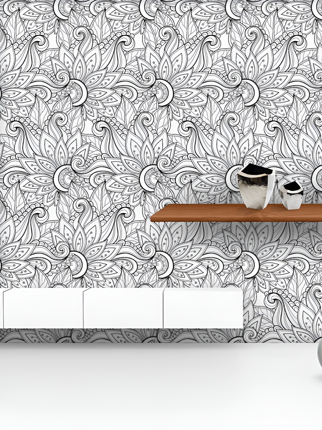 ArtzFolio Printed UV-Resistant Anti-Bacterial Floral Botanical Pattern Peel & Stick Wallpaper, Multi
ArtzFolio Printed UV-Resistant Anti-Bacterial Floral Botanical Pattern Peel & Stick Wallpaper, Multi