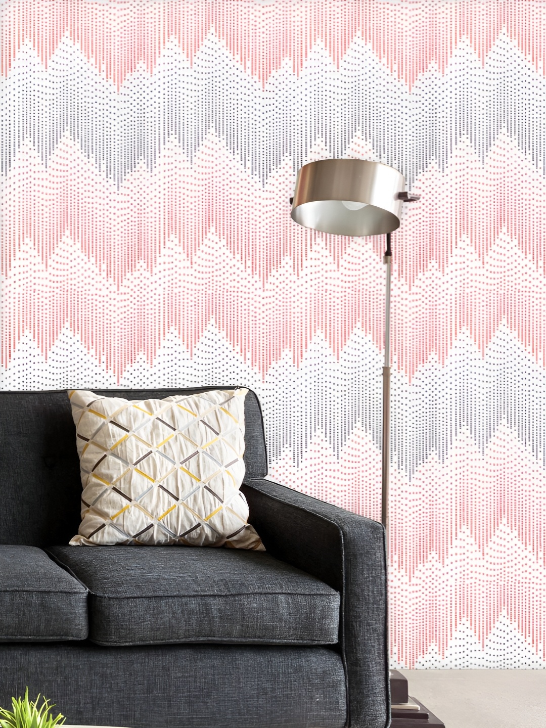 ArtzFolio Printed UV-Resistant Anti-Bacterial Dashed Chevron Mountain Peaks Peel & Stick Wallpaper, Multi
ArtzFolio Printed UV-Resistant Anti-Bacterial Dashed Chevron Mountain Peaks Peel & Stick Wallpaper, Multi