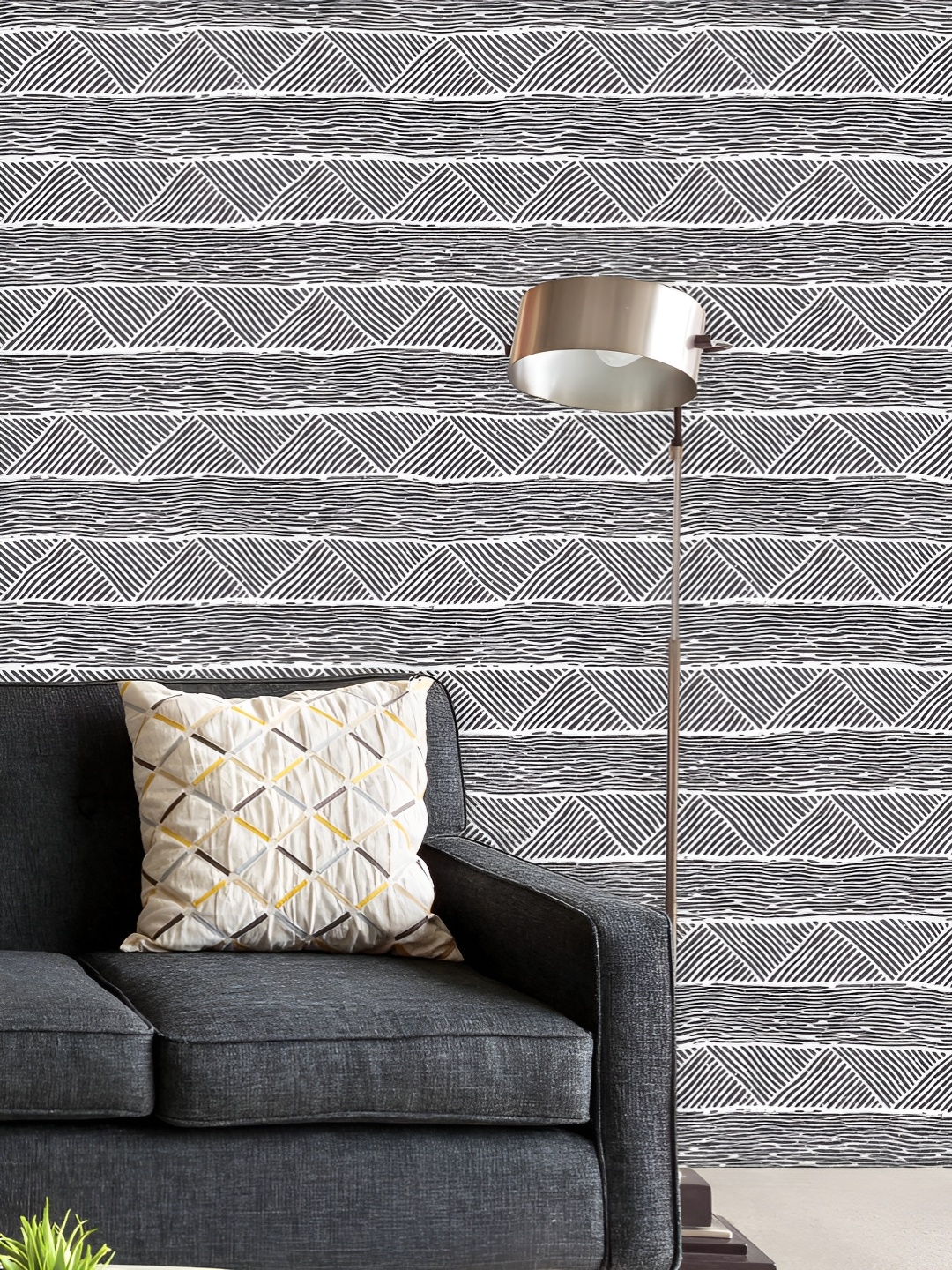 ArtzFolio Printed UV-Resistant Anti-Bacterial Black White Geometric Doodle Peel & Stick Wallpaper, Multi
ArtzFolio Printed UV-Resistant Anti-Bacterial Black White Geometric Doodle Peel & Stick Wallpaper, Multi