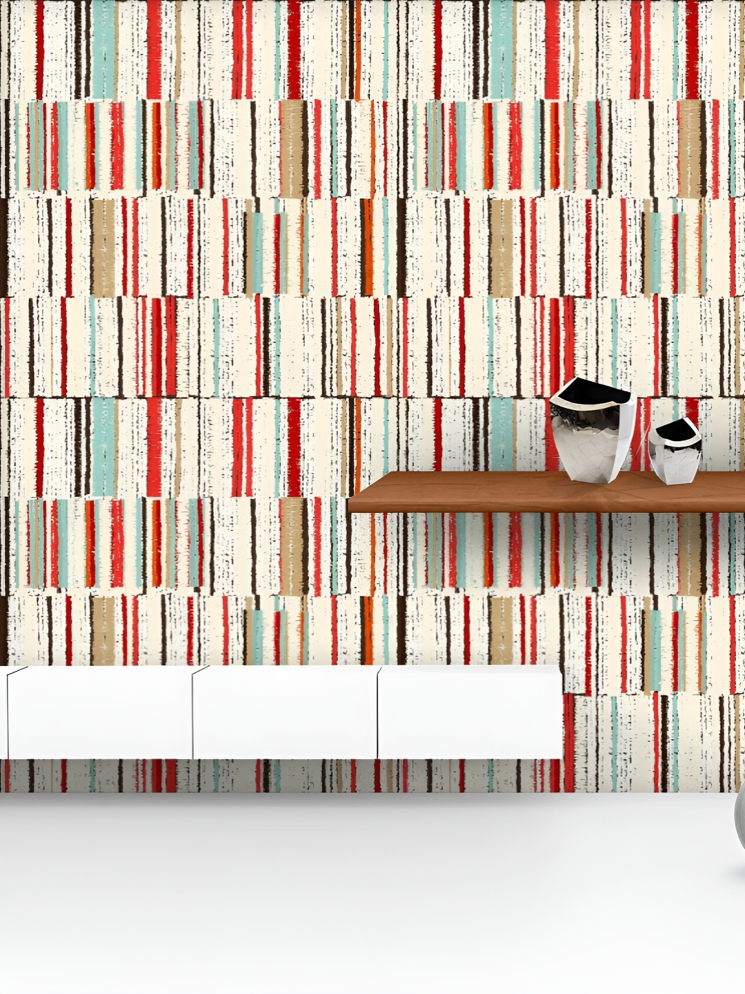 ArtzFolio Printed UV-Resistant Anti-Bacterial Abstract Geometric Stripes0 Peel & Stick Wallpaper, Multi
ArtzFolio Printed UV-Resistant Anti-Bacterial Abstract Geometric Stripes0 Peel & Stick Wallpaper, Multi