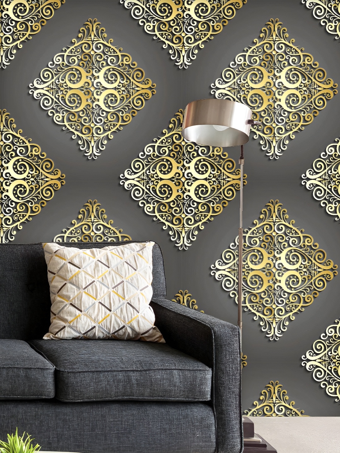 ArtzFolio Printed UV-Resistant Anti-Bacterial Damask Pattern Peel & Stick Wallpaper, Multi
ArtzFolio Printed UV-Resistant Anti-Bacterial Damask Pattern Peel & Stick Wallpaper, Multi