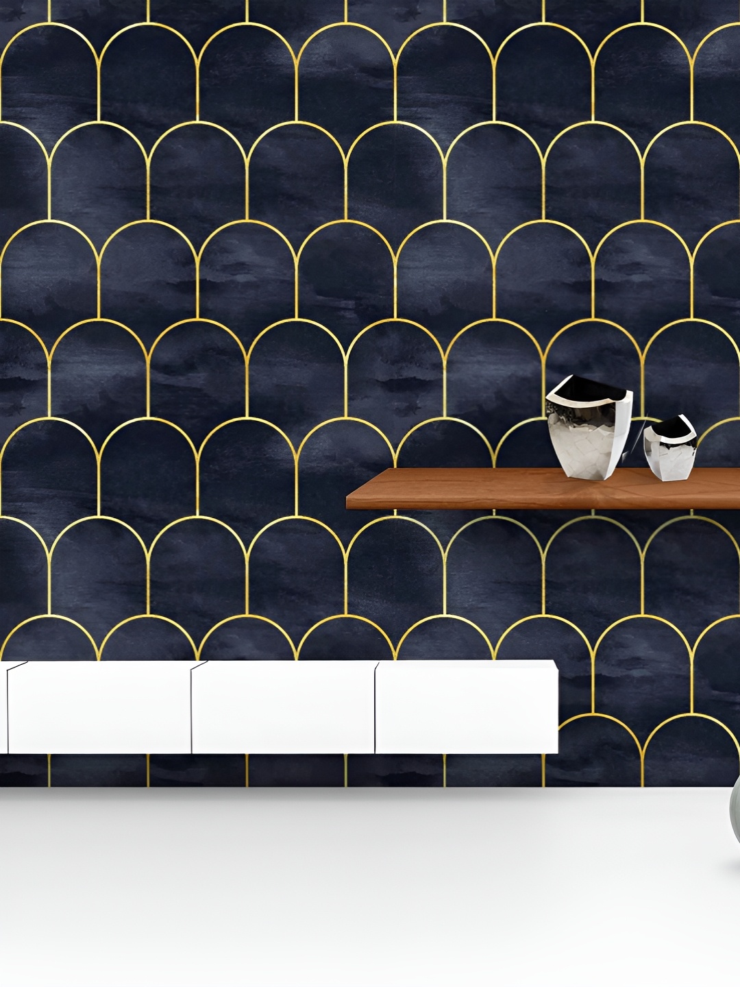 ArtzFolio Printed UV-Resistant Anti-Bacterial Geometric Pattern Peel & Stick Wallpaper, Multi
ArtzFolio Printed UV-Resistant Anti-Bacterial Geometric Pattern Peel & Stick Wallpaper, Multi