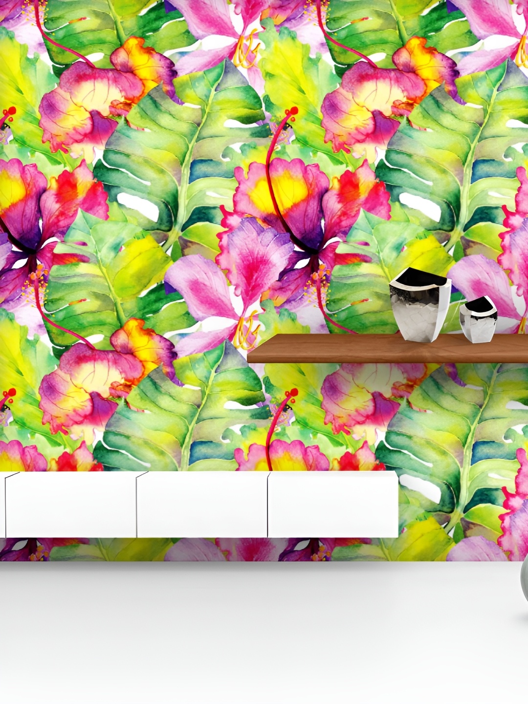 ArtzFolio Printed UV-Resistant Anti-Bacterial Watercolor Floral Pattern Peel & Stick Wallpaper, Multi
ArtzFolio Printed UV-Resistant Anti-Bacterial Watercolor Floral Pattern Peel & Stick Wallpaper, Multi