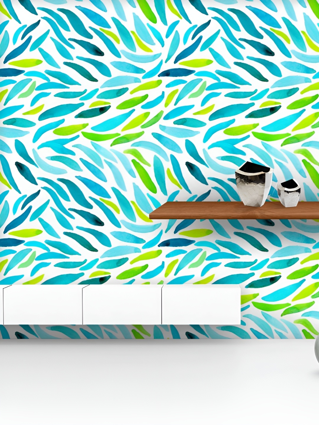 ArtzFolio Printed UV-Resistant Anti-Bacterial Watercolor Botanical Leaves Peel & Stick Wallpaper, Multi
ArtzFolio Printed UV-Resistant Anti-Bacterial Watercolor Botanical Leaves Peel & Stick Wallpaper, Multi