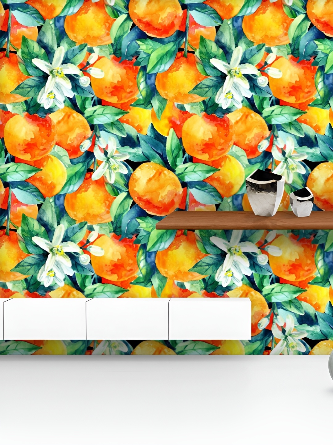 ArtzFolio Printed UV-Resistant Anti-Bacterial Madarine Orange Fruit With Leaves And Blossom Peel & Stick Wallpaper, Multi
ArtzFolio Printed UV-Resistant Anti-Bacterial Madarine Orange Fruit With Leaves And Blossom Peel & Stick Wallpaper, Multi