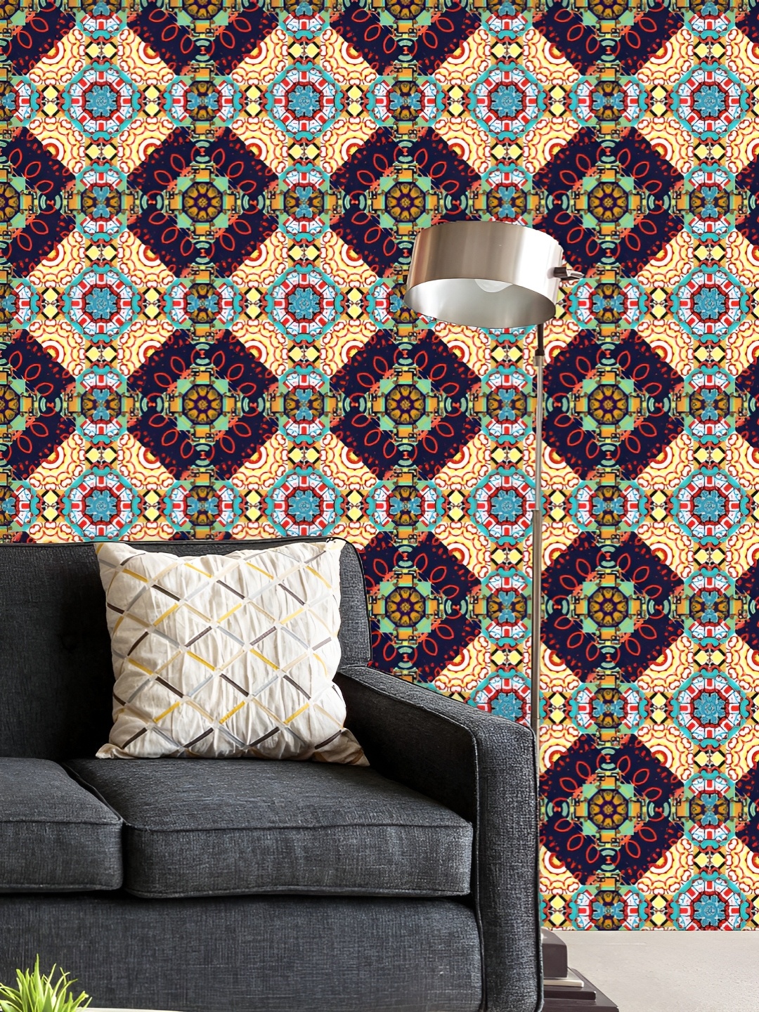 ArtzFolio Printed UV-Resistant Anti-Bacterial Abstract Colorful Squares Peel & Stick Wallpaper, Multi
ArtzFolio Printed UV-Resistant Anti-Bacterial Abstract Colorful Squares Peel & Stick Wallpaper, Multi