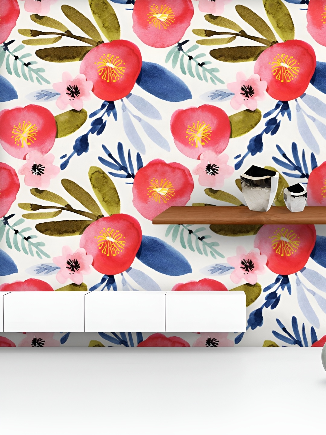 ArtzFolio Printed UV-Resistant Anti-Bacterial Botanical Design Peel & Stick Wallpaper, Multi
ArtzFolio Printed UV-Resistant Anti-Bacterial Botanical Design Peel & Stick Wallpaper, Multi
