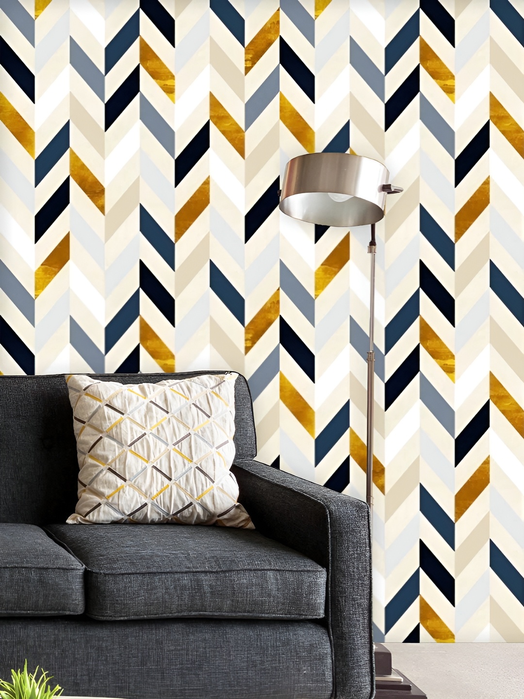 ArtzFolio Printed UV-Resistant Anti-Bacterial Lines Pattern Peel & Stick Wallpaper, Multi
ArtzFolio Printed UV-Resistant Anti-Bacterial Lines Pattern Peel & Stick Wallpaper, Multi