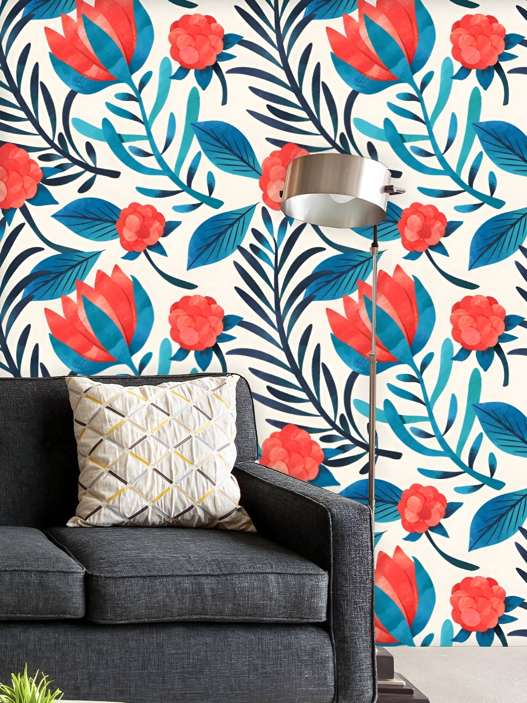 ArtzFolio Printed UV-Resistant Anti-Bacterial Watercolor Floral Pattern Peel & Stick Wallpaper, Multi
ArtzFolio Printed UV-Resistant Anti-Bacterial Watercolor Floral Pattern Peel & Stick Wallpaper, Multi