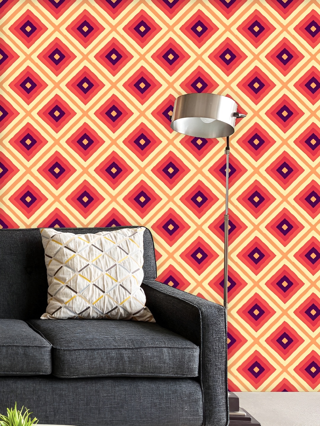 ArtzFolio Printed UV-Resistant Anti-Bacterial Ethnic Diamond Shaped Figures Peel & Stick Wallpaper, Multi
ArtzFolio Printed UV-Resistant Anti-Bacterial Ethnic Diamond Shaped Figures Peel & Stick Wallpaper, Multi