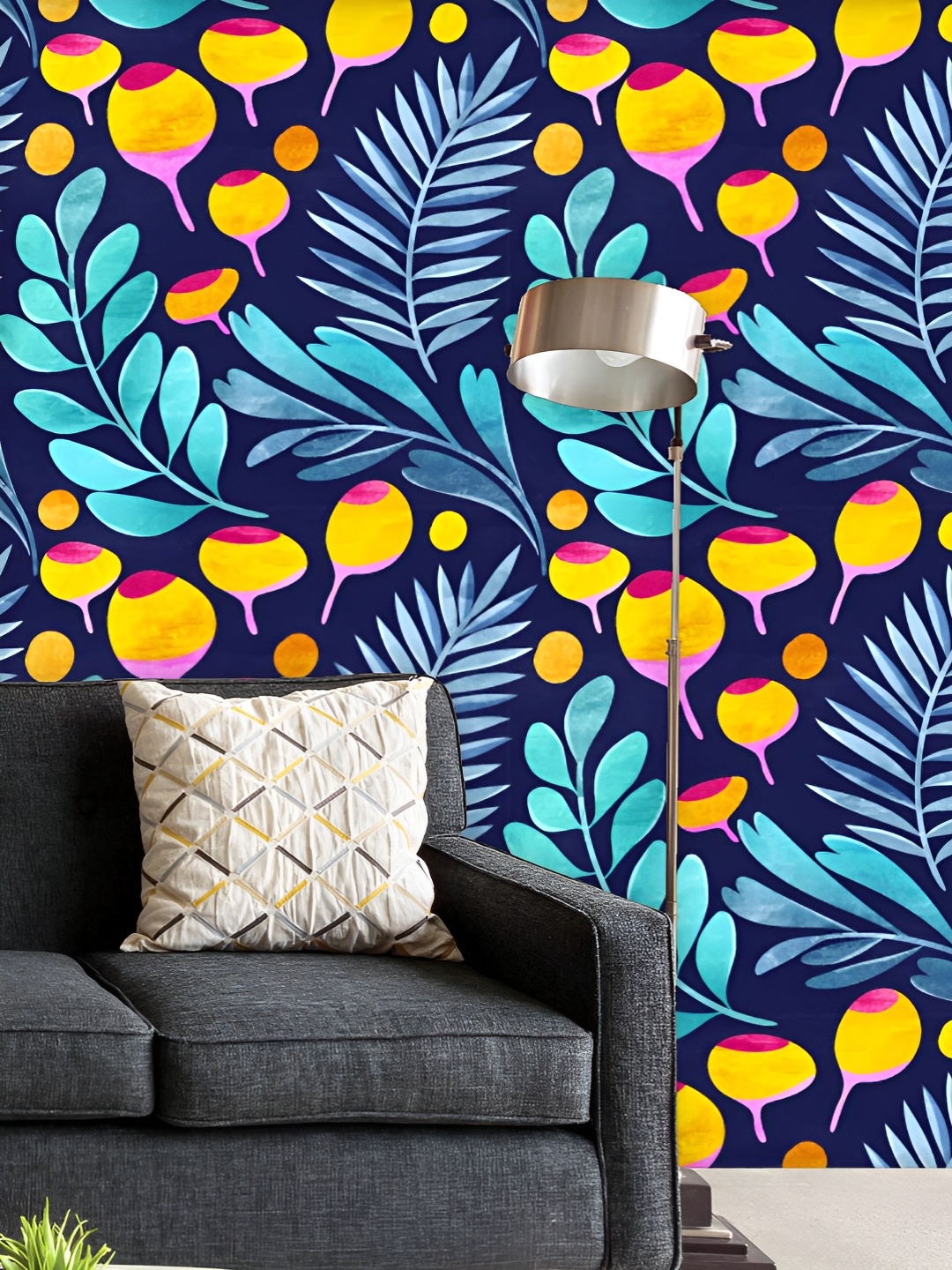 ArtzFolio Printed UV-Resistant Anti-Bacterial Watercolour Botanical Pattern Peel & Stick Wallpaper, Multi
ArtzFolio Printed UV-Resistant Anti-Bacterial Watercolour Botanical Pattern Peel & Stick Wallpaper, Multi