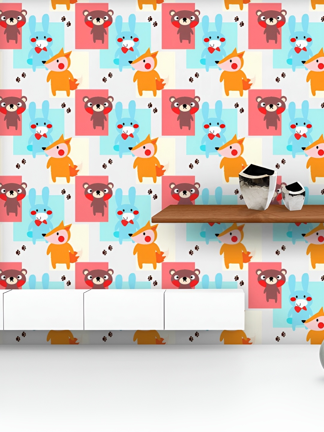 ArtzFolio Printed UV-Resistant Anti-Bacterial Baby Woodland Animals Peel & Stick Wallpaper, Multi
ArtzFolio Printed UV-Resistant Anti-Bacterial Baby Woodland Animals Peel & Stick Wallpaper, Multi