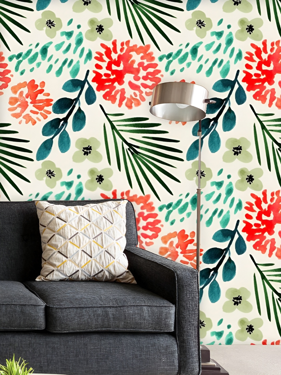 ArtzFolio Printed UV-Resistant Anti-Bacterial Watercolor Floral Pattern Peel & Stick Wallpaper, Multi
ArtzFolio Printed UV-Resistant Anti-Bacterial Watercolor Floral Pattern Peel & Stick Wallpaper, Multi