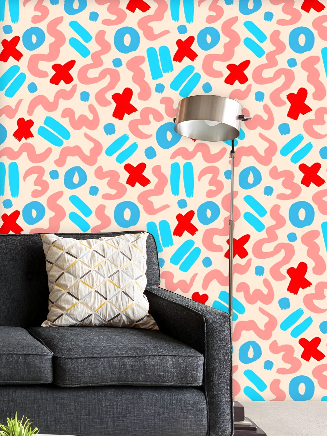 ArtzFolio Printed UV-Resistant Anti-Bacterial Colorful Abstract Shapes Peel & Stick Wallpaper, Multi
ArtzFolio Printed UV-Resistant Anti-Bacterial Colorful Abstract Shapes Peel & Stick Wallpaper, Multi
