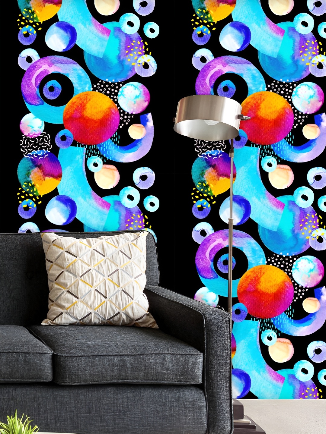 ArtzFolio Printed UV-Resistant Anti-Bacterial Watercolor Geometric Shapes Peel & Stick Wallpaper, Multi
ArtzFolio Printed UV-Resistant Anti-Bacterial Watercolor Geometric Shapes Peel & Stick Wallpaper, Multi