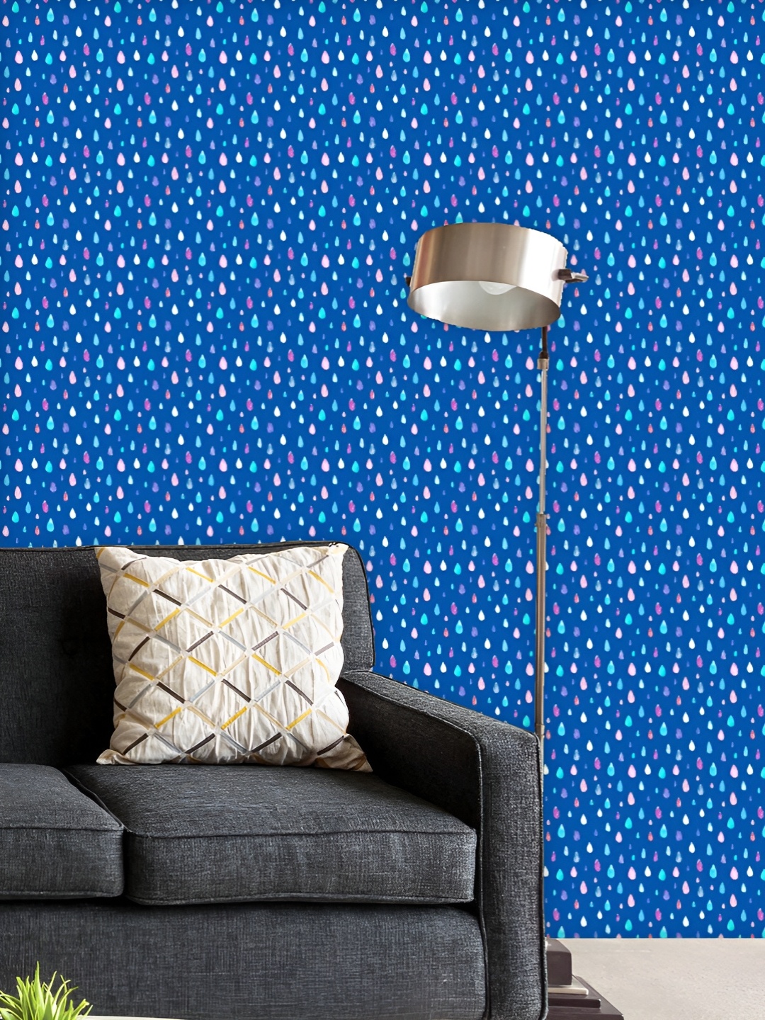 ArtzFolio Printed UV-Resistant Anti-Bacterial Hand Painted Watercolor Raindrops Peel & Stick Wallpaper, Multi
ArtzFolio Printed UV-Resistant Anti-Bacterial Hand Painted Watercolor Raindrops Peel & Stick Wallpaper, Multi