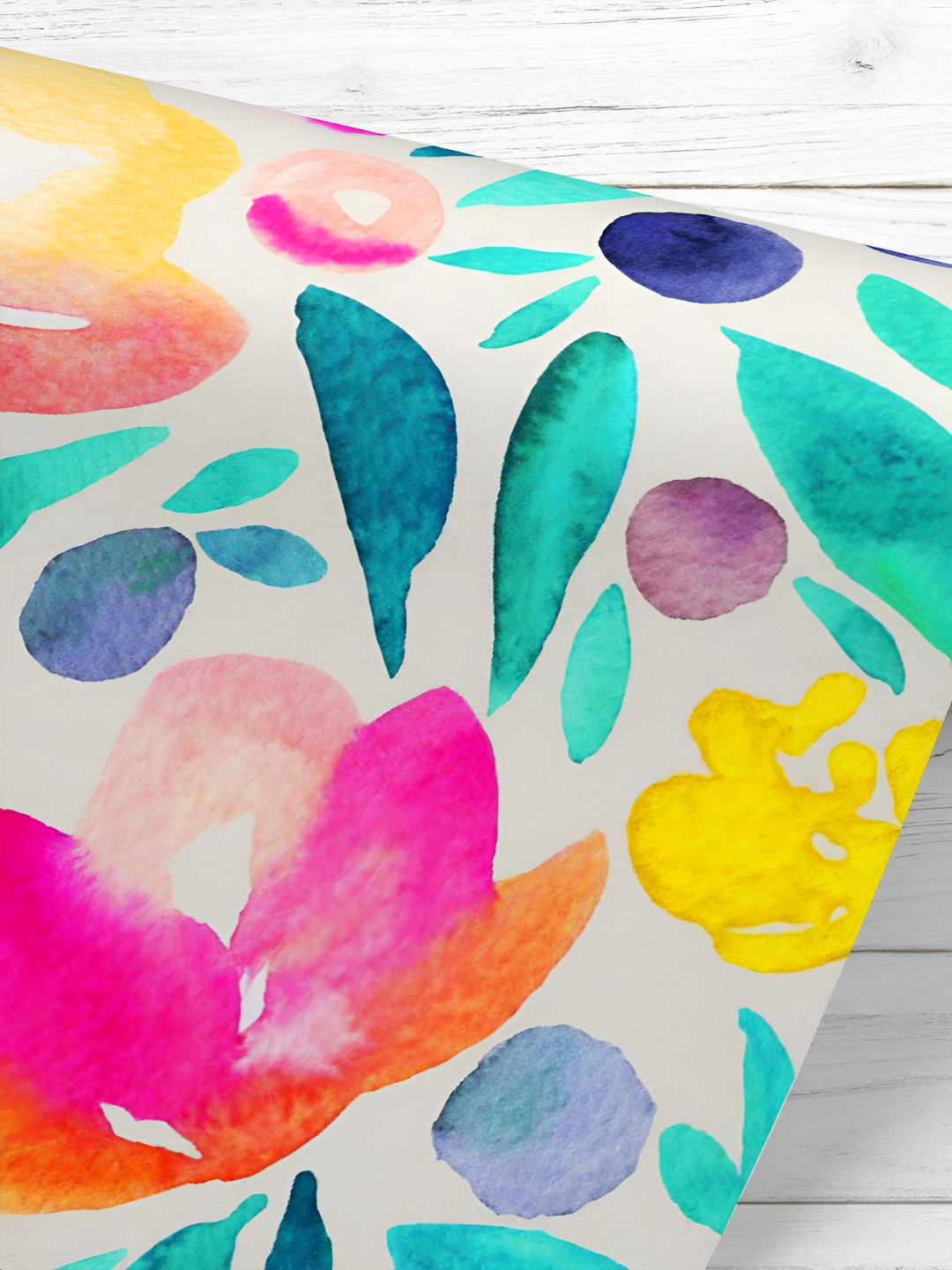 ArtzFolio Printed UV-Resistant Anti-Bacterial Watercolor Floral Pattern Peel & Stick Wallpaper, Multi
ArtzFolio Printed UV-Resistant Anti-Bacterial Watercolor Floral Pattern Peel & Stick Wallpaper, Multi