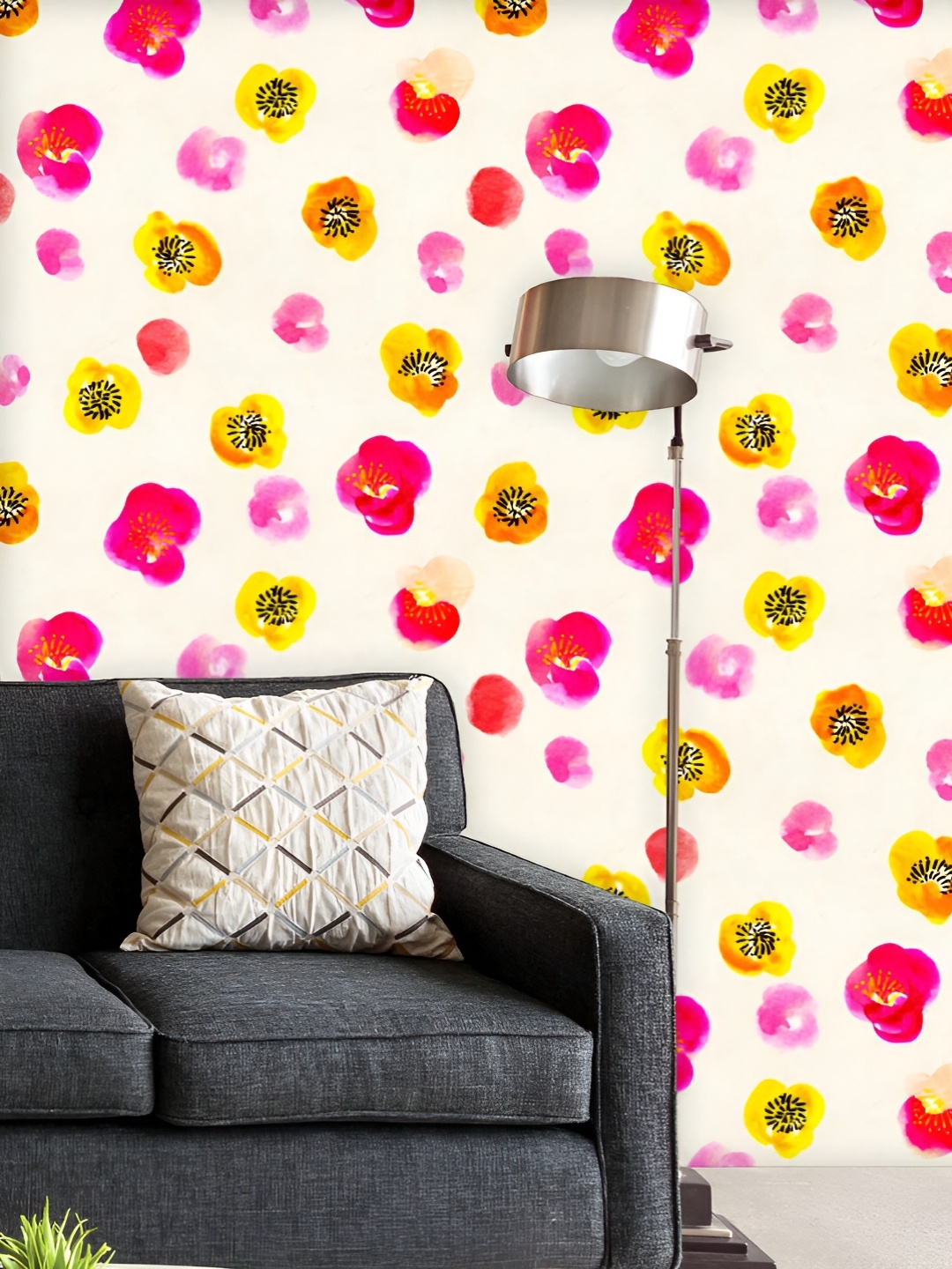ArtzFolio Printed UV-Resistant Anti-Bacterial Watercolor Floral Pattern Peel & Stick Wallpaper, Multi
ArtzFolio Printed UV-Resistant Anti-Bacterial Watercolor Floral Pattern Peel & Stick Wallpaper, Multi
