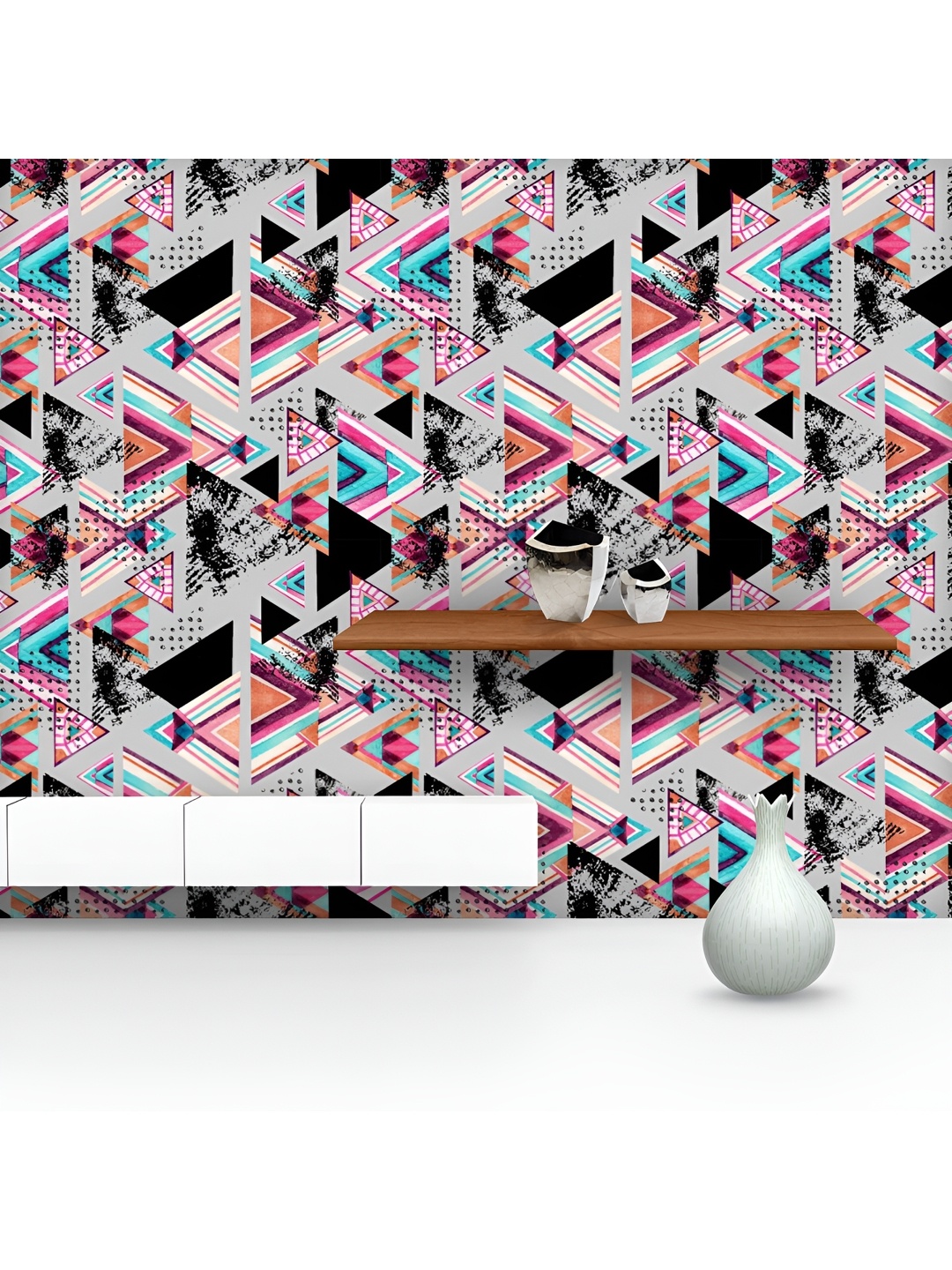 ArtzFolio Printed UV-Resistant Anti-Bacterial Abstract Tribal Elements Peel & Stick Wallpaper, Multi
ArtzFolio Printed UV-Resistant Anti-Bacterial Abstract Tribal Elements Peel & Stick Wallpaper, Multi