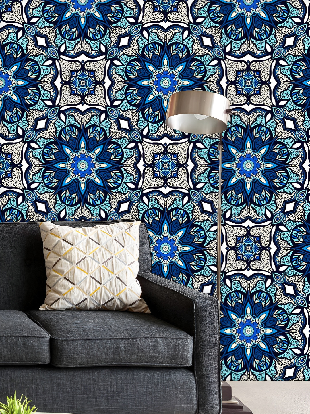 ArtzFolio Printed UV-Resistant Anti-Bacterial Vintage Motifs Art Peel & Stick Wallpaper, Multi 
ArtzFolio Printed UV-Resistant Anti-Bacterial Vintage Motifs Art Peel & Stick Wallpaper, Multi