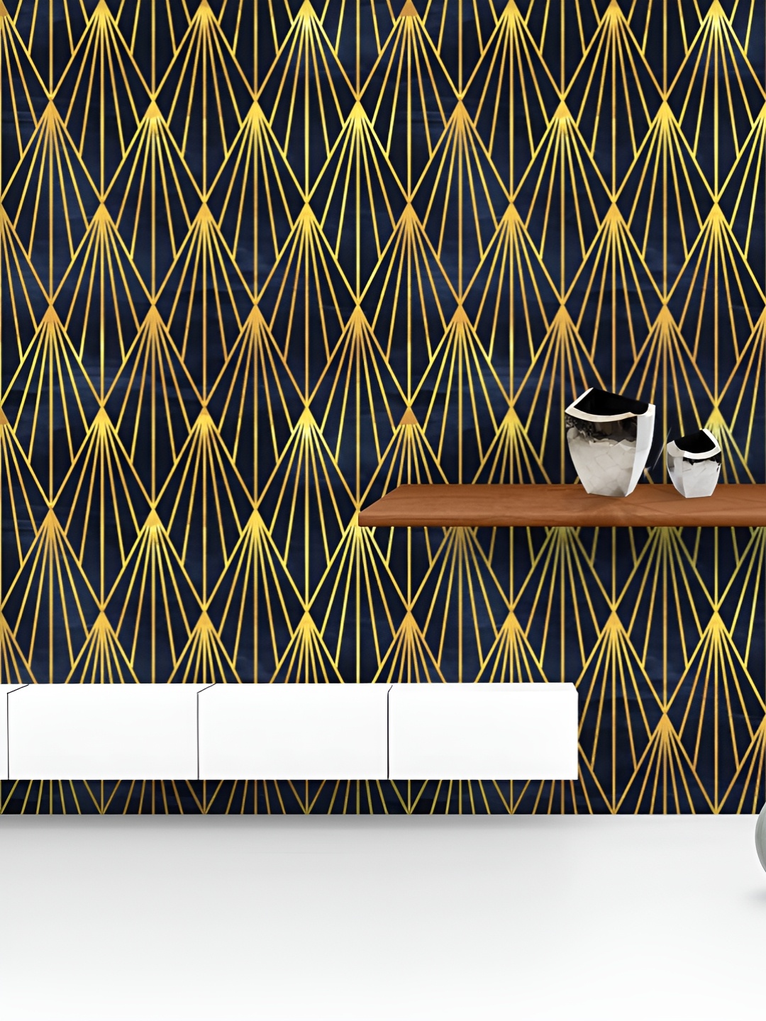 ArtzFolio Printed UV-Resistant Anti-Bacterial Deco Geometric Pattern Peel & Stick Wallpaper, Multi
ArtzFolio Printed UV-Resistant Anti-Bacterial Deco Geometric Pattern Peel & Stick Wallpaper, Multi