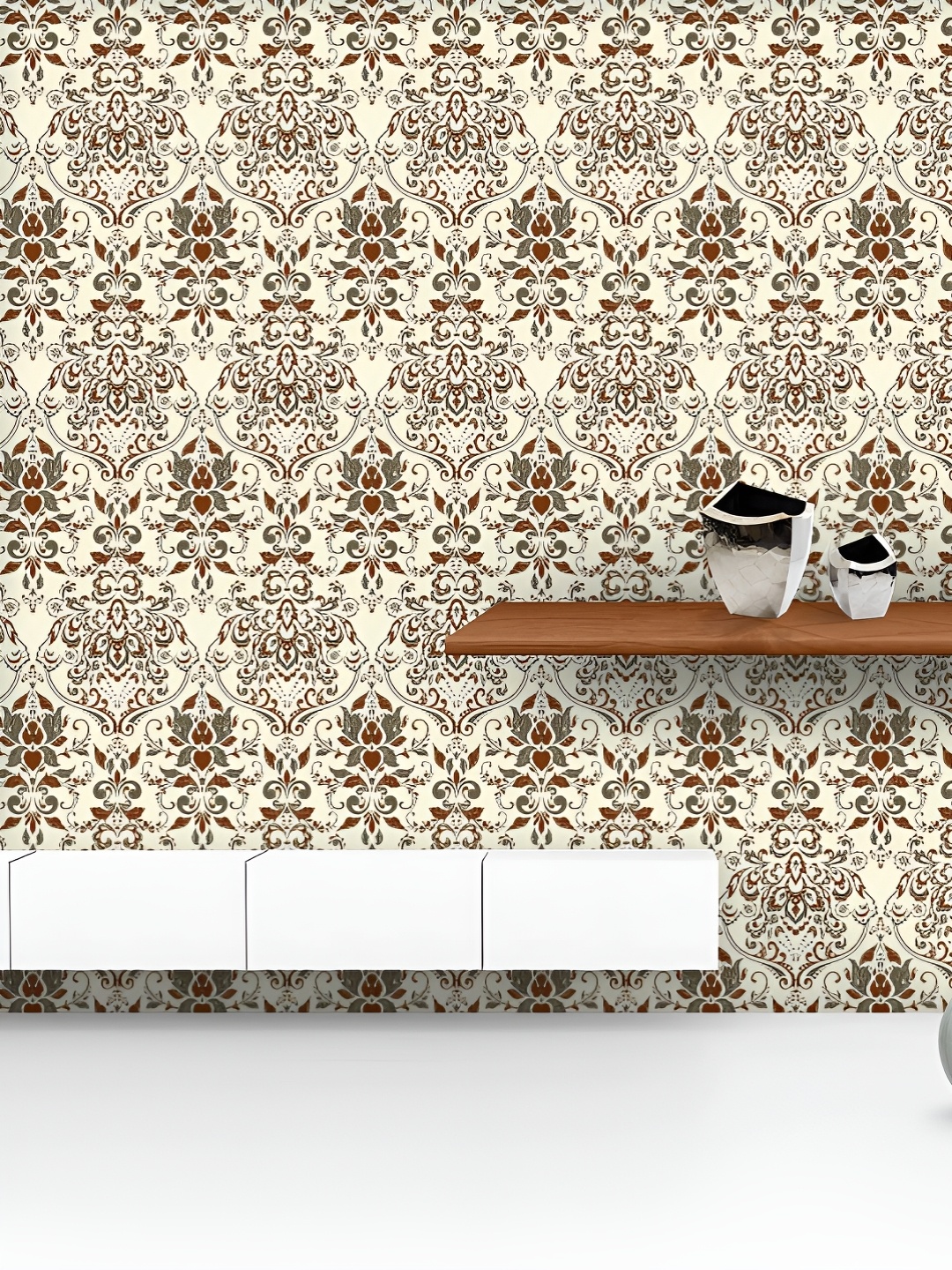 ArtzFolio Printed UV-Resistant Anti-Bacterial Ornate Vintage Damask Peel & Stick Wallpaper, Multi
ArtzFolio Printed UV-Resistant Anti-Bacterial Ornate Vintage Damask Peel & Stick Wallpaper, Multi