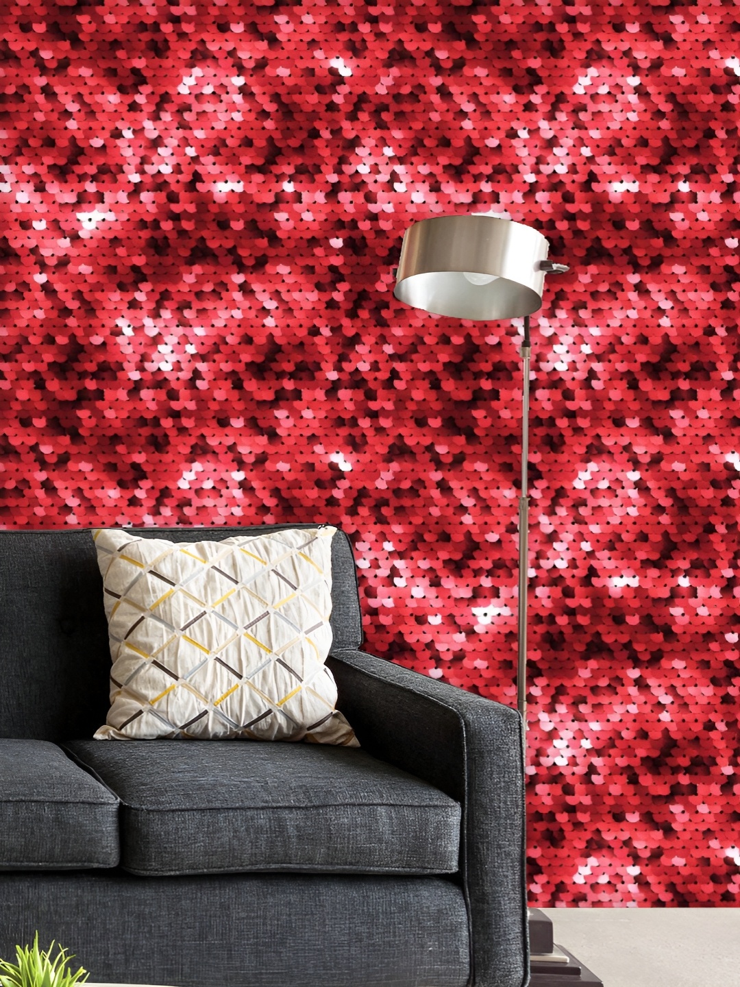 ArtzFolio Printed UV-Resistant Anti-Bacterial Red Sequins Peel & Stick Wallpaper, Multi
ArtzFolio Printed UV-Resistant Anti-Bacterial Red Sequins Peel & Stick Wallpaper, Multi