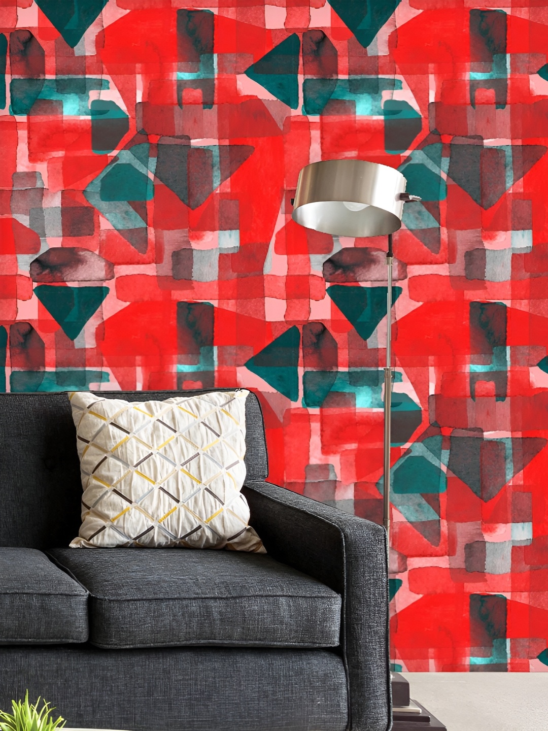 ArtzFolio Printed UV-Resistant Anti-Bacterial Bauhaus Pattern Stripes Peel & Stick Wallpaper, Multi
ArtzFolio Printed UV-Resistant Anti-Bacterial Bauhaus Pattern Stripes Peel & Stick Wallpaper, Multi