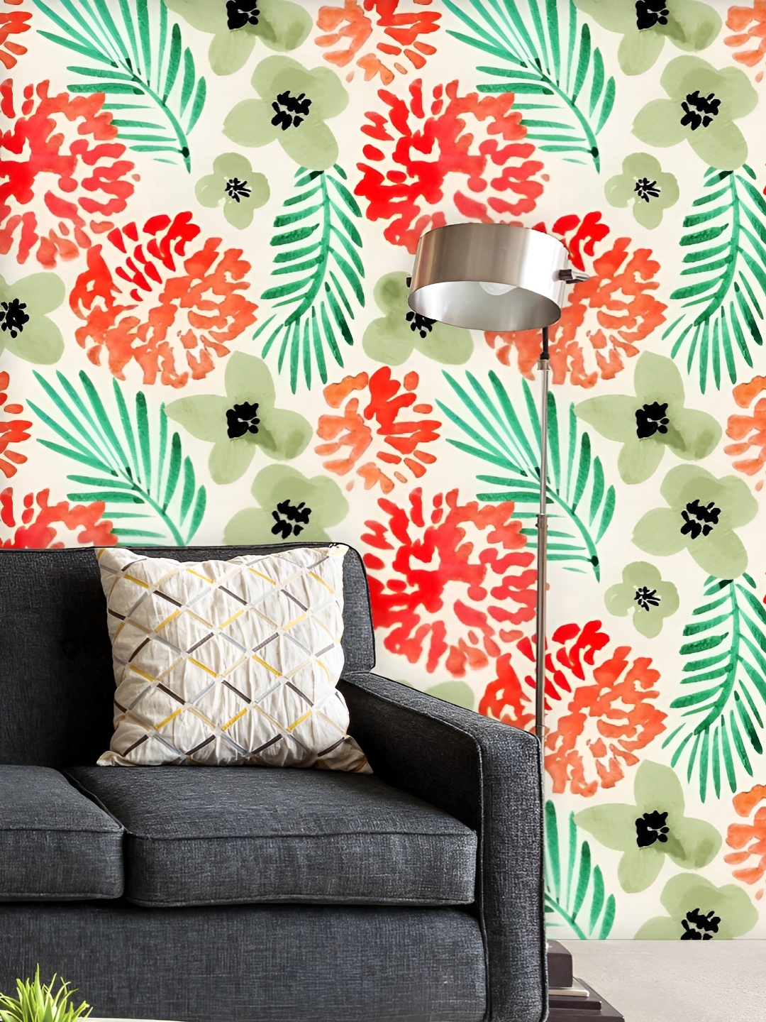 ArtzFolio Printed UV-Resistant Anti-Bacterial Watercolor Floral Pattern Peel & Stick Wallpaper, Multi
ArtzFolio Printed UV-Resistant Anti-Bacterial Watercolor Floral Pattern Peel & Stick Wallpaper, Multi
