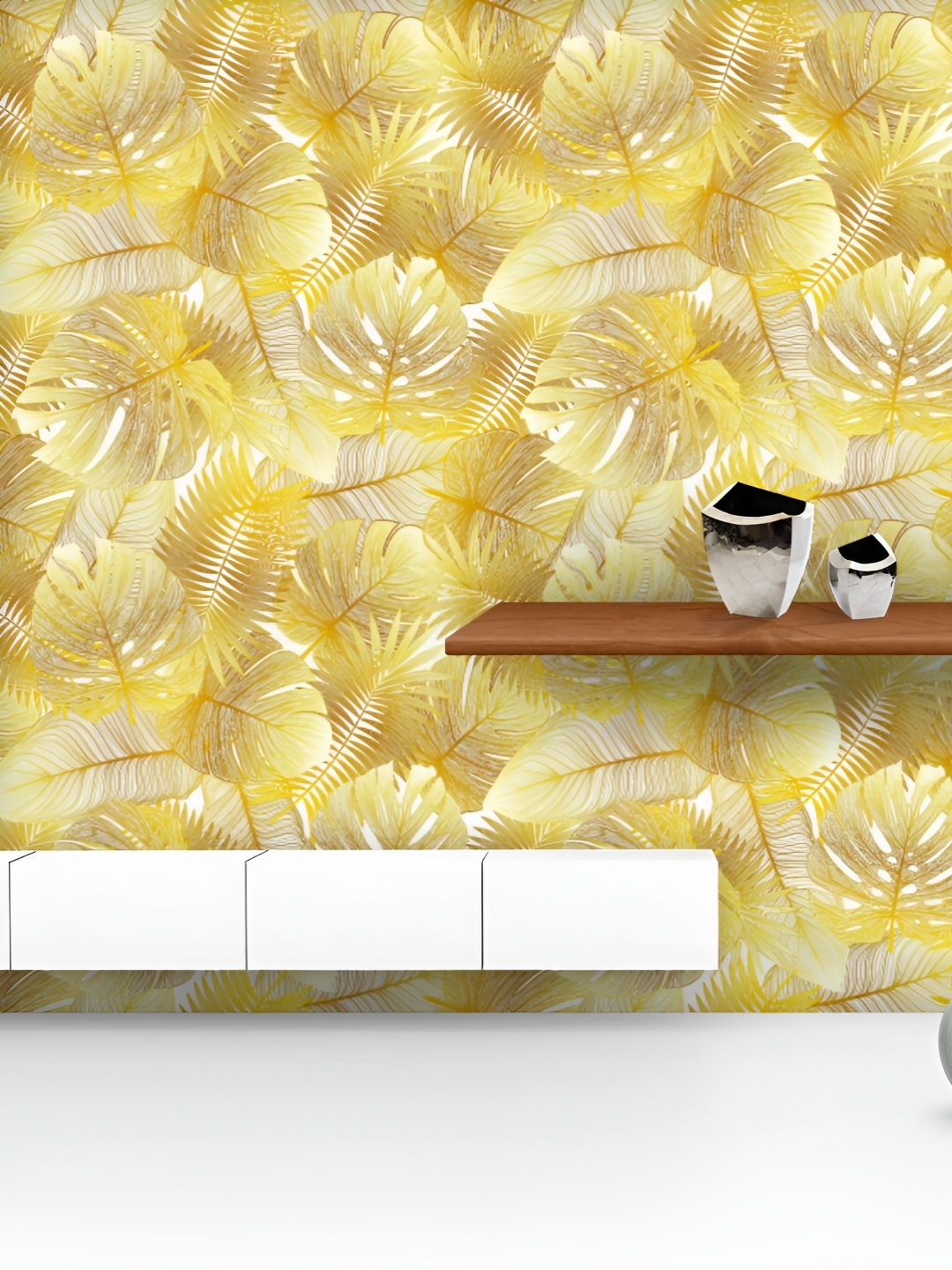 ArtzFolio Printed UV-Resistant Anti-Bacterial Golden Tropical Palm Leaves Peel & Stick Wallpaper, Multi
ArtzFolio Printed UV-Resistant Anti-Bacterial Golden Tropical Palm Leaves Peel & Stick Wallpaper, Multi