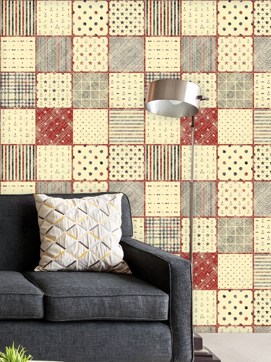 ArtzFolio Printed UV-Resistant Anti-Bacterial Abstract Retro Colors Peel & Stick Wallpaper, Multi
ArtzFolio Printed UV-Resistant Anti-Bacterial Abstract Retro Colors Peel & Stick Wallpaper, Multi