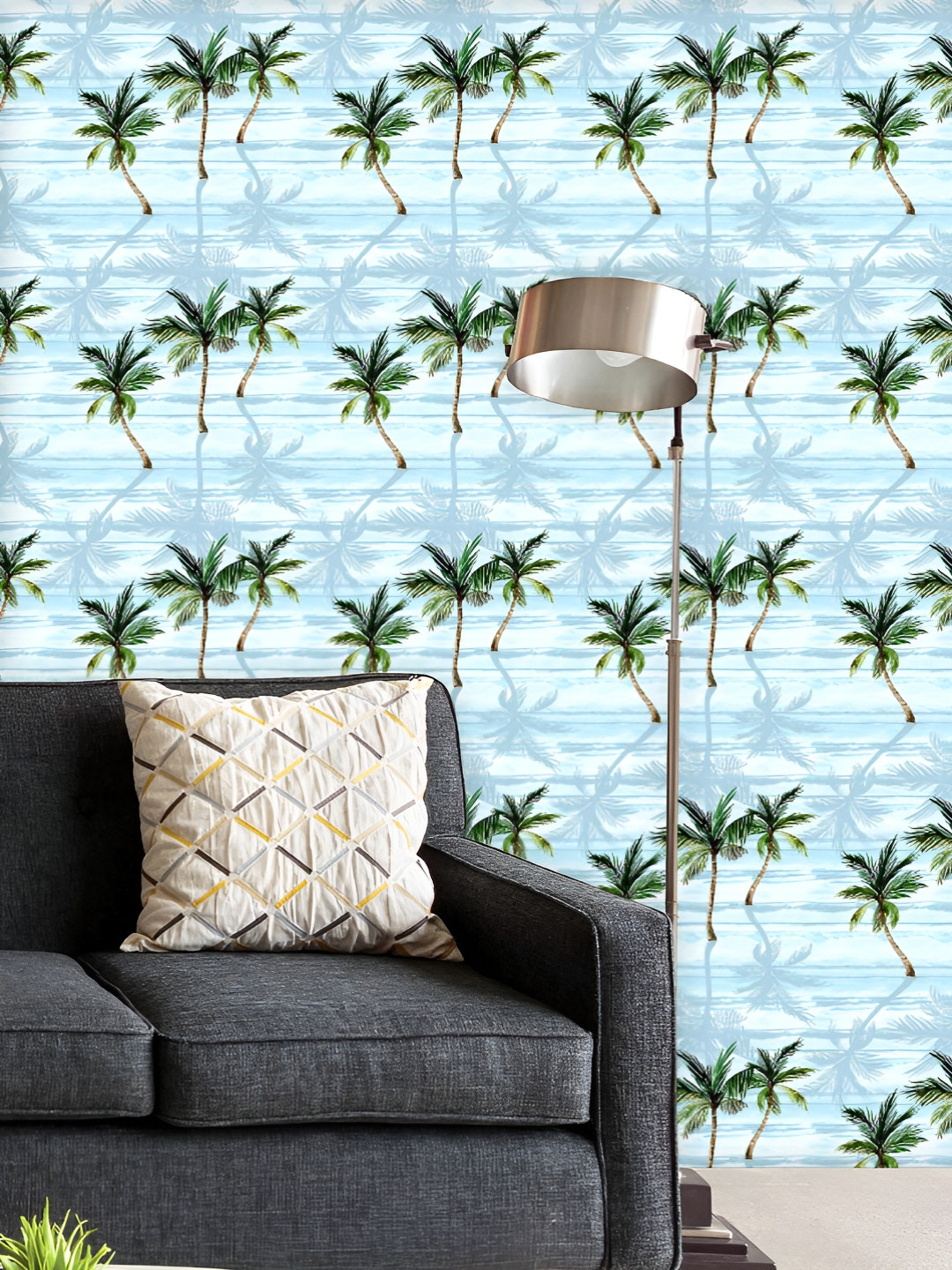 ArtzFolio Printed UV-Resistant Anti-Bacterial Watercolor Tropical Leaves Peel & Stick Wallpaper, Multi
ArtzFolio Printed UV-Resistant Anti-Bacterial Watercolor Tropical Leaves Peel & Stick Wallpaper, Multi