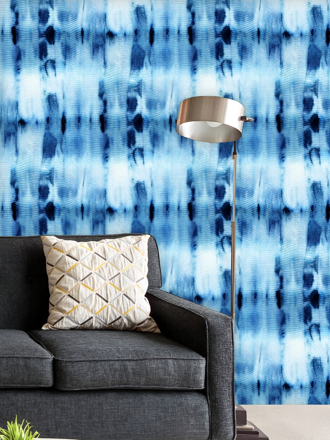 ArtzFolio Printed UV-Resistant Anti-Bacterial Shibori Indigo Batik Peel & Stick Wallpaper, Multi
ArtzFolio Printed UV-Resistant Anti-Bacterial Shibori Indigo Batik Peel & Stick Wallpaper, Multi