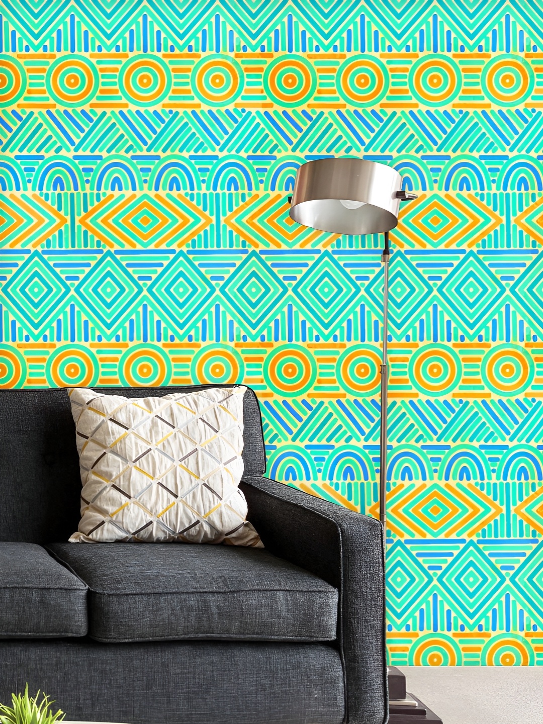 ArtzFolio Printed UV-Resistant Anti-Bacterial Tribal Grunge Horizontal Lines Peel & Stick Wallpaper, Multi
ArtzFolio Printed UV-Resistant Anti-Bacterial Tribal Grunge Horizontal Lines Peel & Stick Wallpaper, Multi