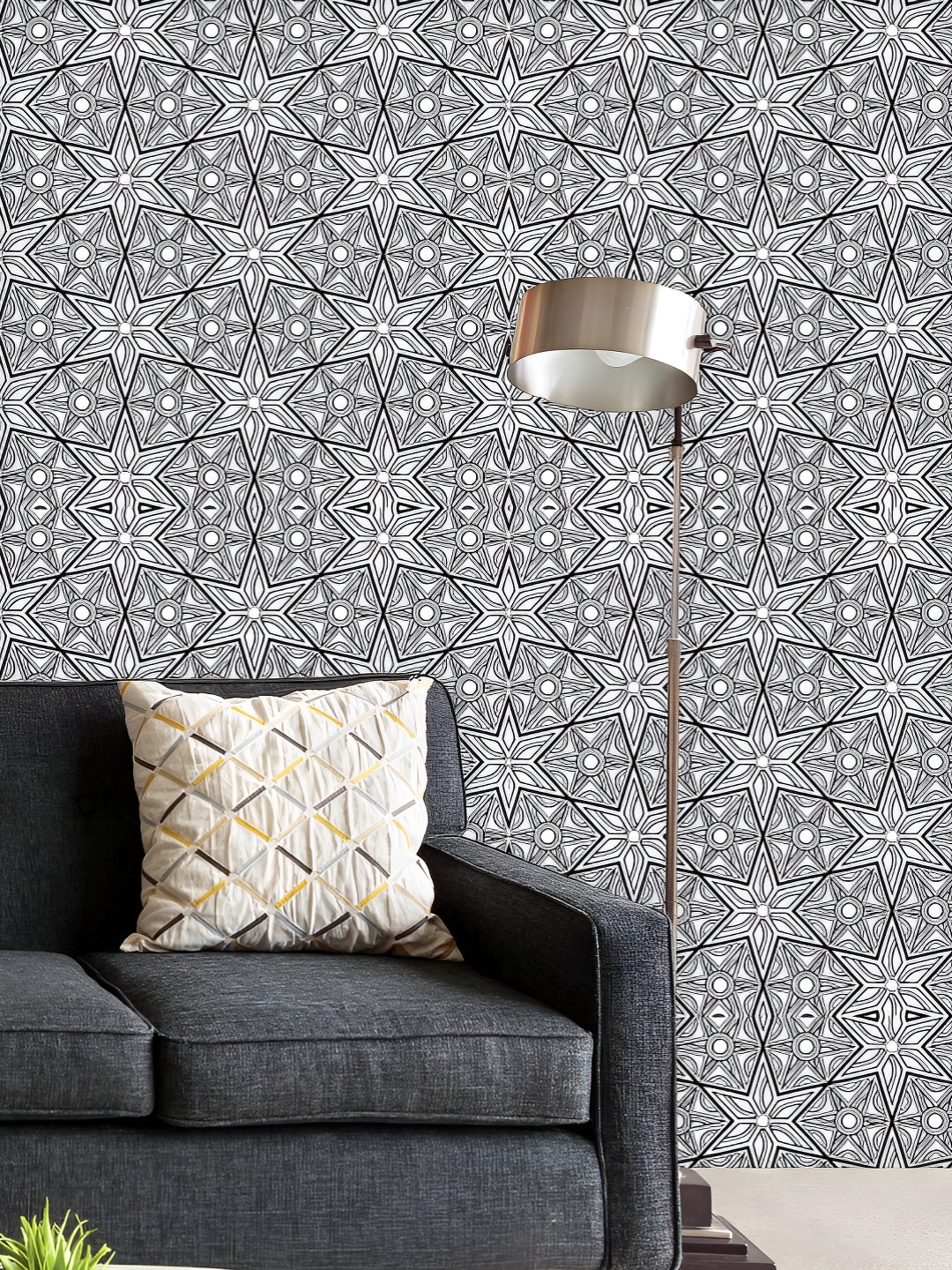 ArtzFolio Printed UV-Resistant Anti-Bacterial Monochrome Doodle Peel & Stick Wallpaper, Multi
ArtzFolio Printed UV-Resistant Anti-Bacterial Monochrome Doodle Peel & Stick Wallpaper, Multi