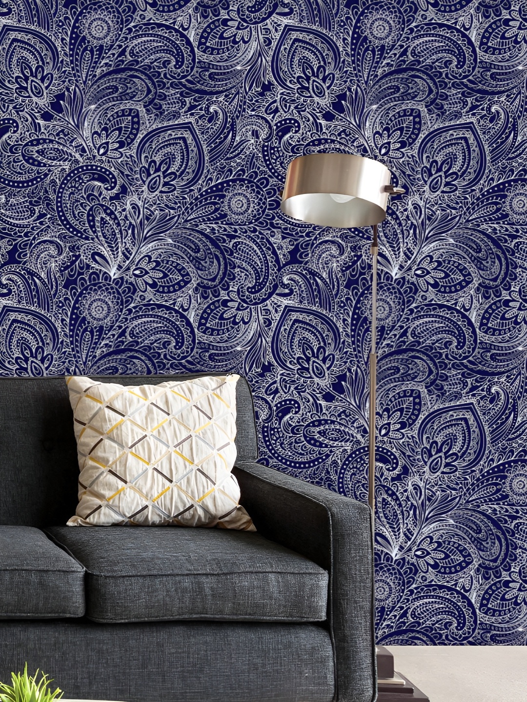 ArtzFolio Printed UV-Resistant Anti-Bacterial Vintage Floral Leaves Peel & Stick Wallpaper, Multi
ArtzFolio Printed UV-Resistant Anti-Bacterial Vintage Floral Leaves Peel & Stick Wallpaper, Multi