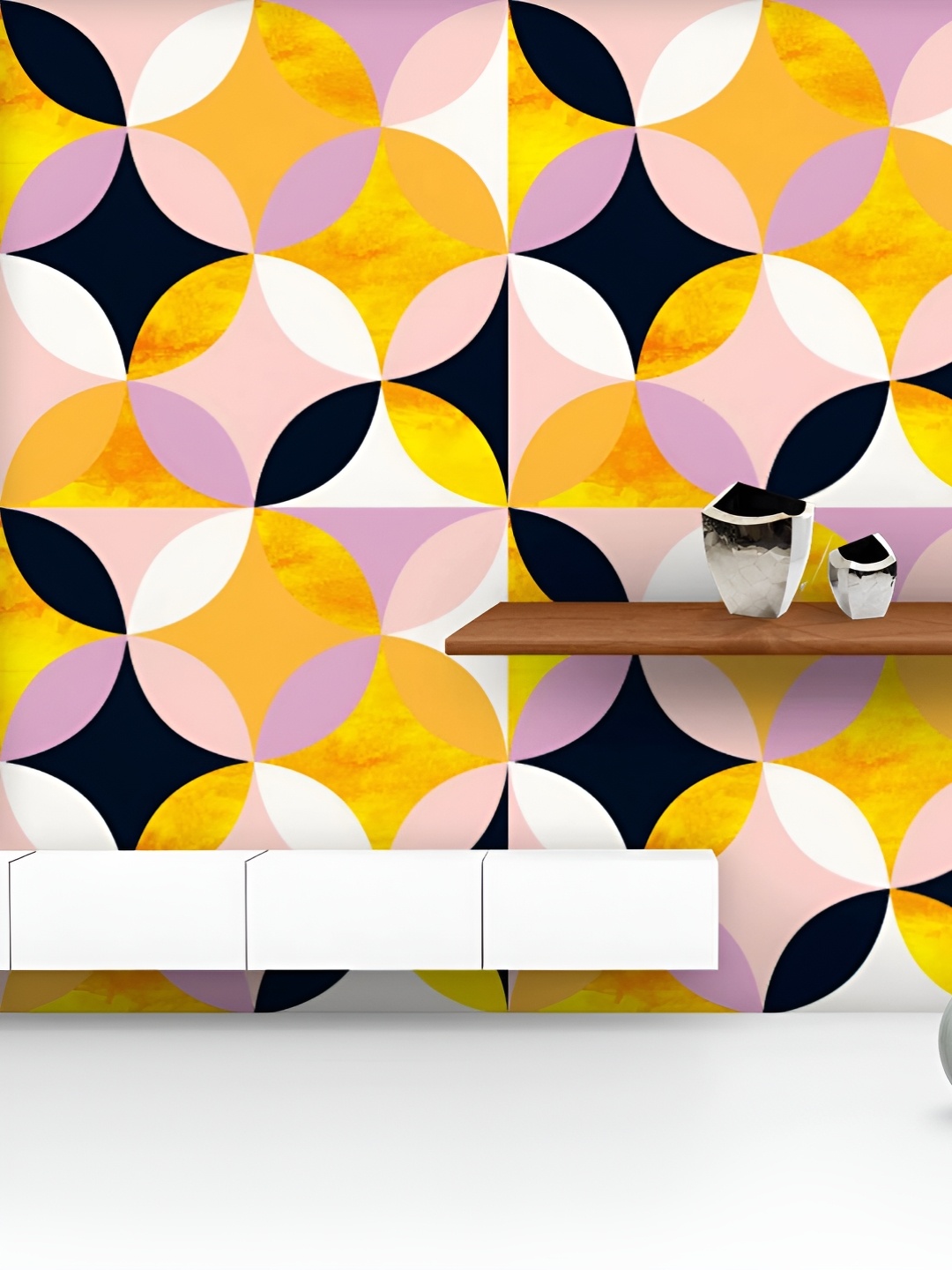 ArtzFolio Printed UV-Resistant Anti-Bacterial Circles Pattern Peel & Stick Wallpaper, Multi
ArtzFolio Printed UV-Resistant Anti-Bacterial Circles Pattern Peel & Stick Wallpaper, Multi
