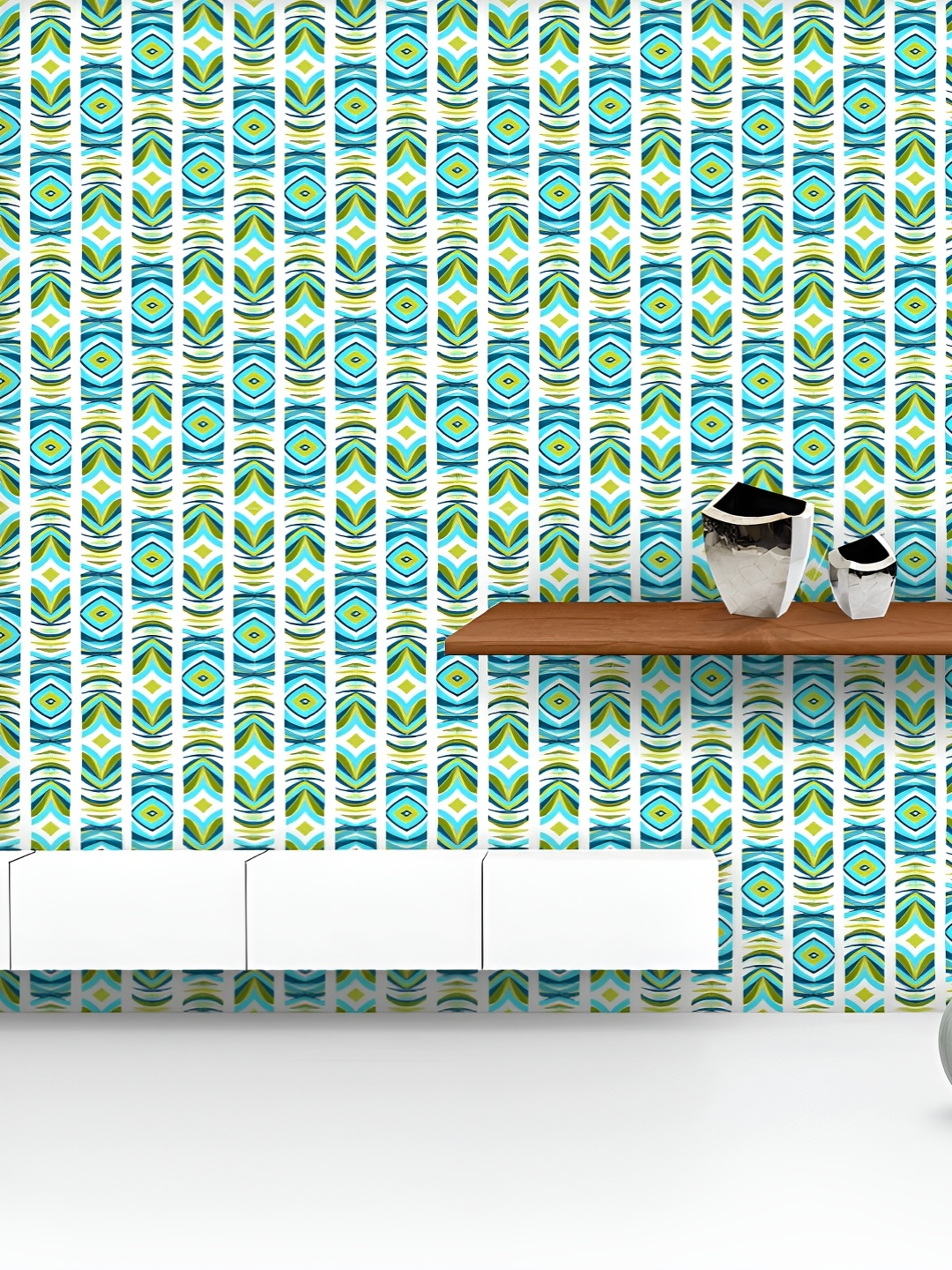 ArtzFolio Printed UV-Resistant Anti-Bacterial Indian Ethnic Stripes Peel & Stick Wallpaper, Multi
ArtzFolio Printed UV-Resistant Anti-Bacterial Indian Ethnic Stripes Peel & Stick Wallpaper, Multi