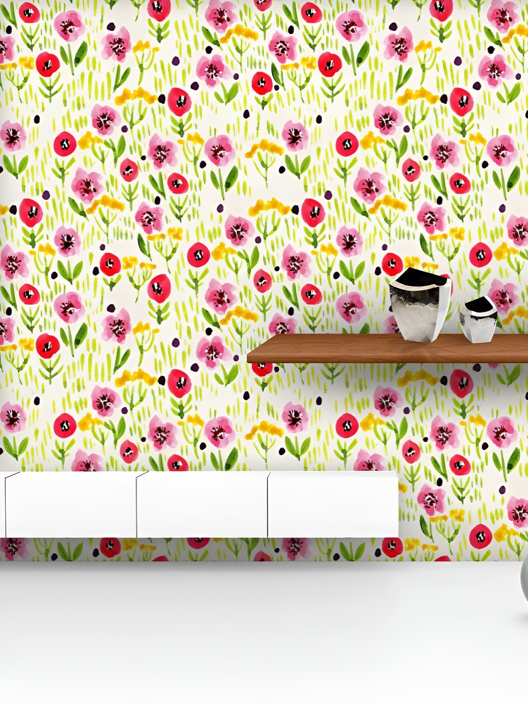 ArtzFolio Printed UV-Resistant Anti-Bacterial Watercolor Floral Pattern0 Peel & Stick Wallpaper, Multi
ArtzFolio Printed UV-Resistant Anti-Bacterial Watercolor Floral Pattern0 Peel & Stick Wallpaper, Multi
