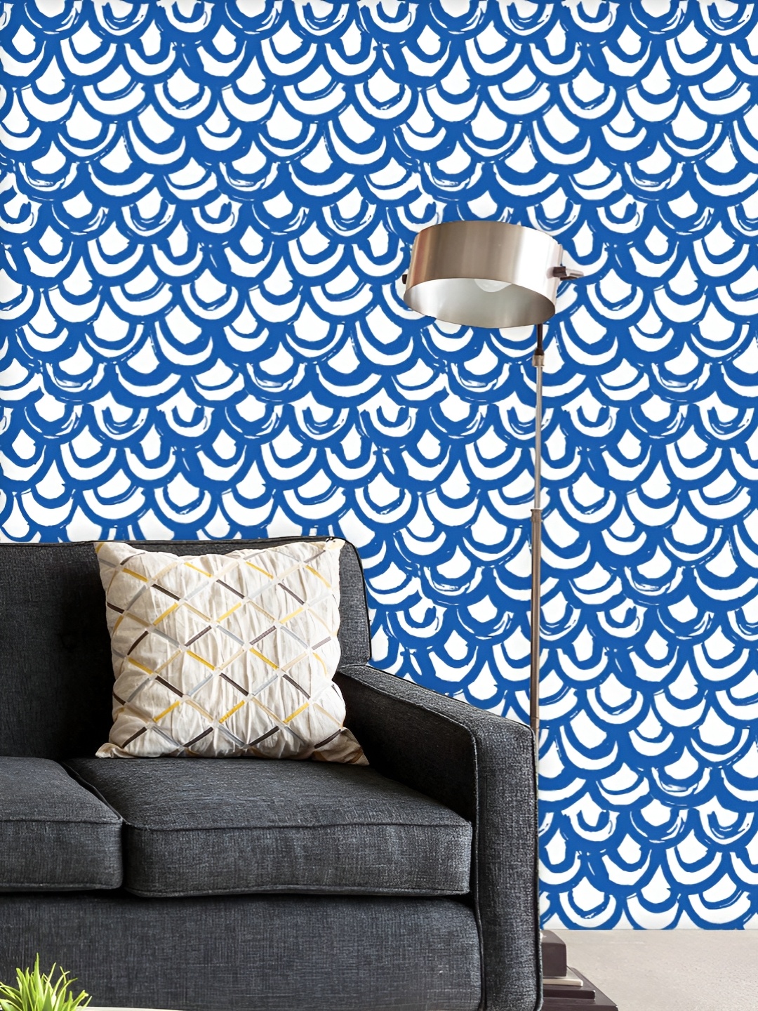 ArtzFolio Printed UV-Resistant Anti-Bacterial Indigo Batik Waves Peel & Stick Wallpaper, Multi
ArtzFolio Printed UV-Resistant Anti-Bacterial Indigo Batik Waves Peel & Stick Wallpaper, Multi