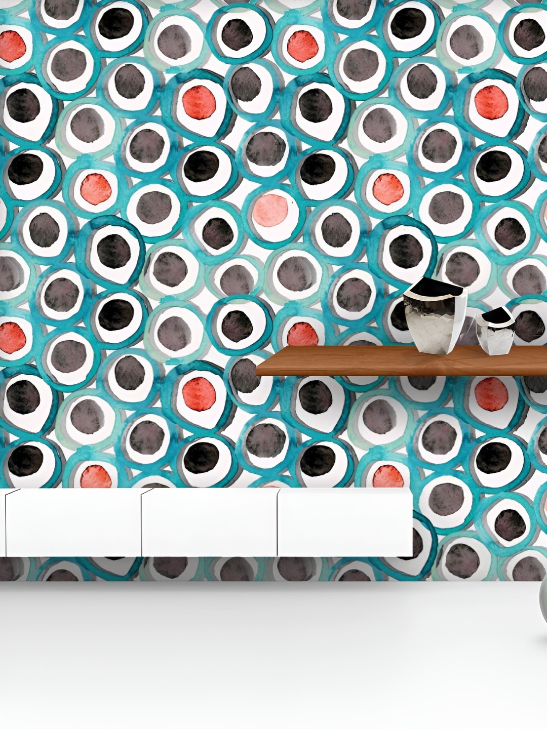 ArtzFolio Printed UV-Resistant Anti-Bacterial Watercolor Circle And Dots Peel & Stick Wallpaper, Multi
ArtzFolio Printed UV-Resistant Anti-Bacterial Watercolor Circle And Dots Peel & Stick Wallpaper, Multi