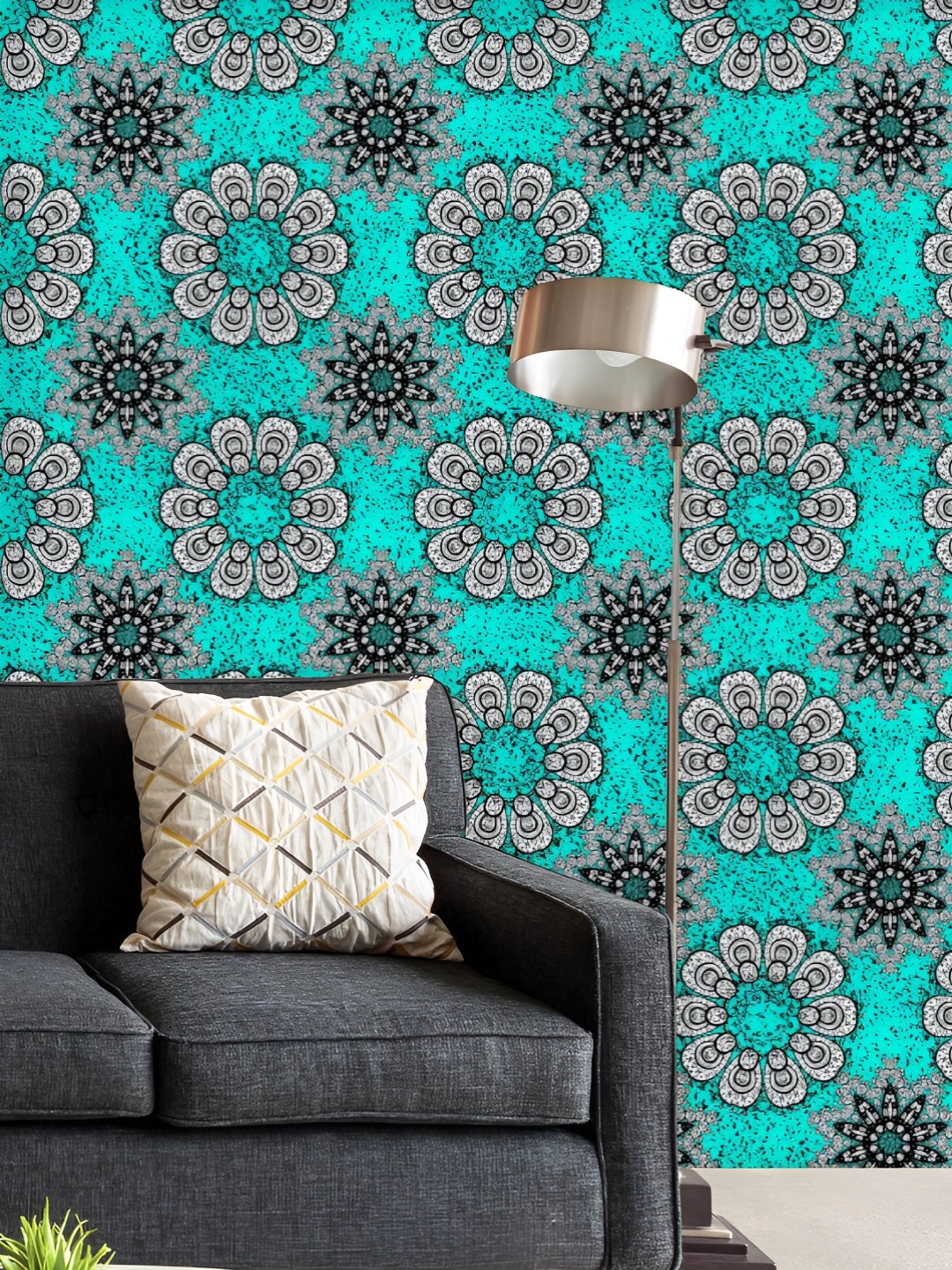 ArtzFolio Printed UV-Resistant Anti-Bacterial Damask Floral Pattern Peel & Stick Wallpaper, Multi
ArtzFolio Printed UV-Resistant Anti-Bacterial Damask Floral Pattern Peel & Stick Wallpaper, Multi