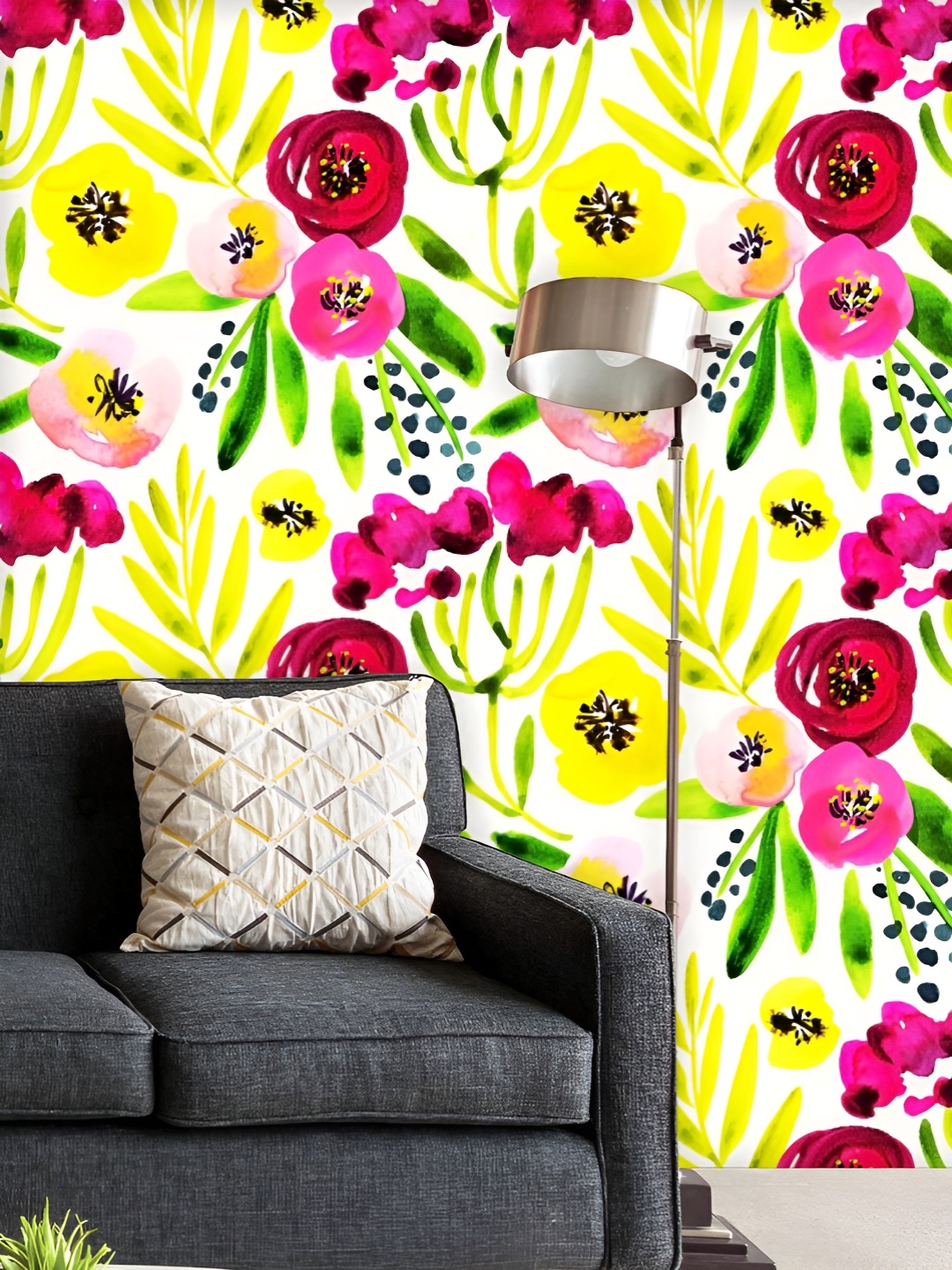 ArtzFolio Printed UV-Resistant Anti-Bacterial Watercolor Floral Pattern Peel & Stick Wallpaper, Multi
ArtzFolio Printed UV-Resistant Anti-Bacterial Watercolor Floral Pattern Peel & Stick Wallpaper, Multi