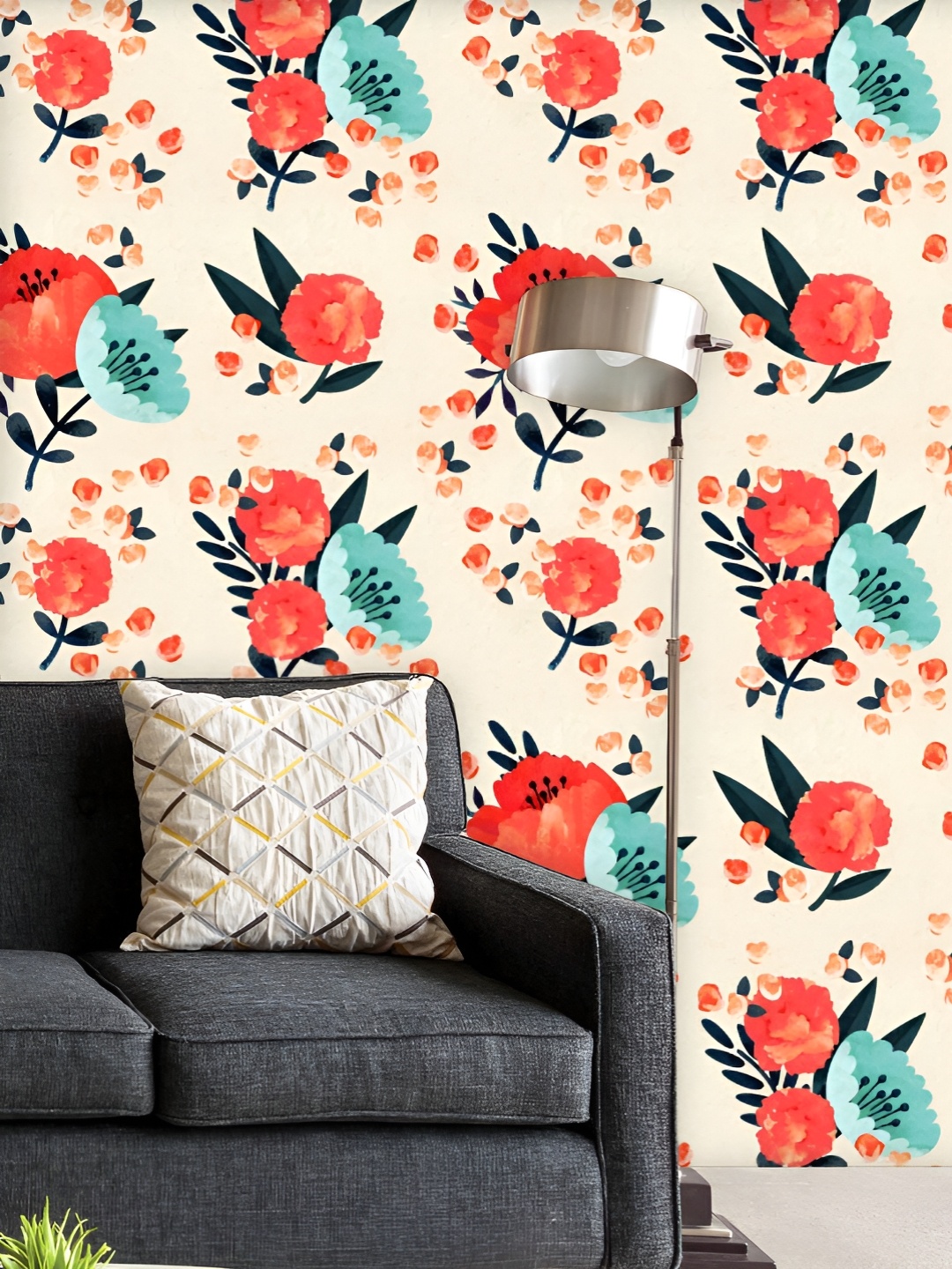 ArtzFolio Printed UV-Resistant Anti-Bacterial Floral Botanical Pattern Peel & Stick Wallpaper, Multi
ArtzFolio Printed UV-Resistant Anti-Bacterial Floral Botanical Pattern Peel & Stick Wallpaper, Multi