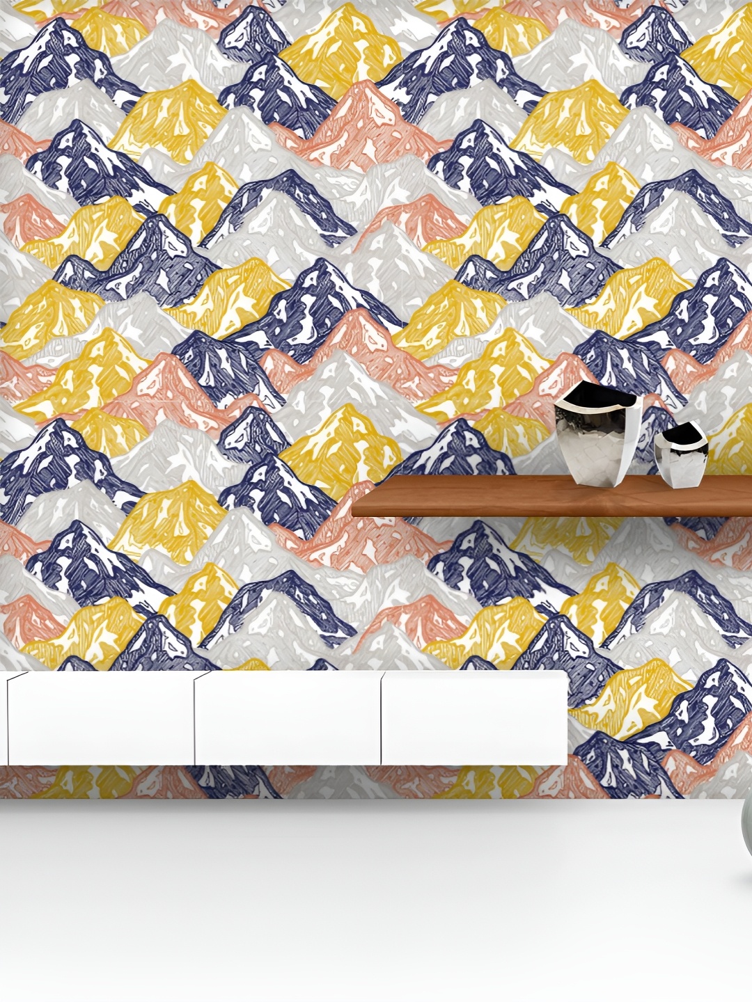 ArtzFolio Printed UV-Resistant Anti-Bacterial Mountain Pattern Peel & Stick Wallpaper, Multi
ArtzFolio Printed UV-Resistant Anti-Bacterial Mountain Pattern Peel & Stick Wallpaper, Multi