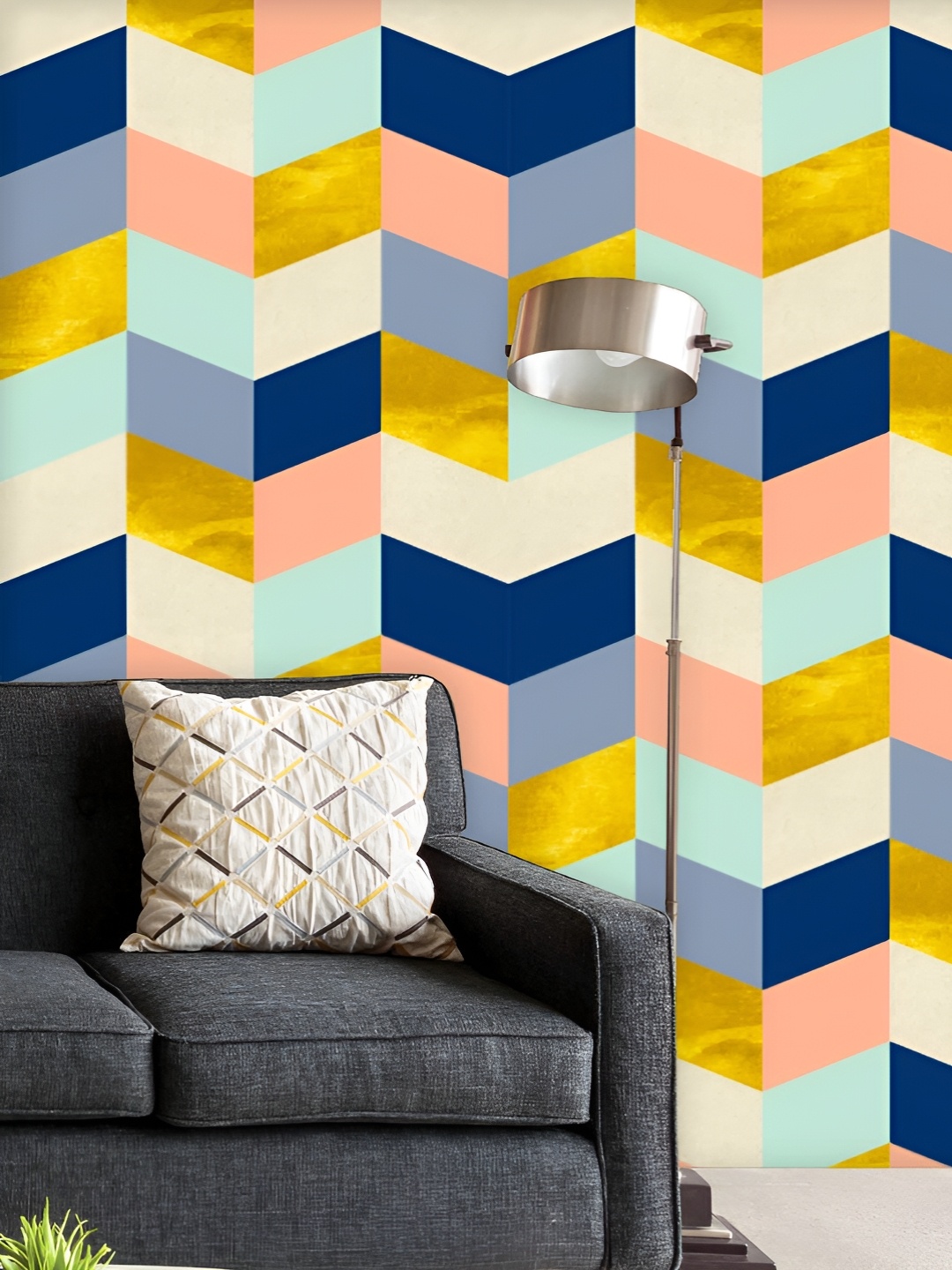ArtzFolio Printed UV-Resistant Anti-Bacterial Colorful Squares Peel & Stick Wallpaper, Multi
ArtzFolio Printed UV-Resistant Anti-Bacterial Colorful Squares Peel & Stick Wallpaper, Multi