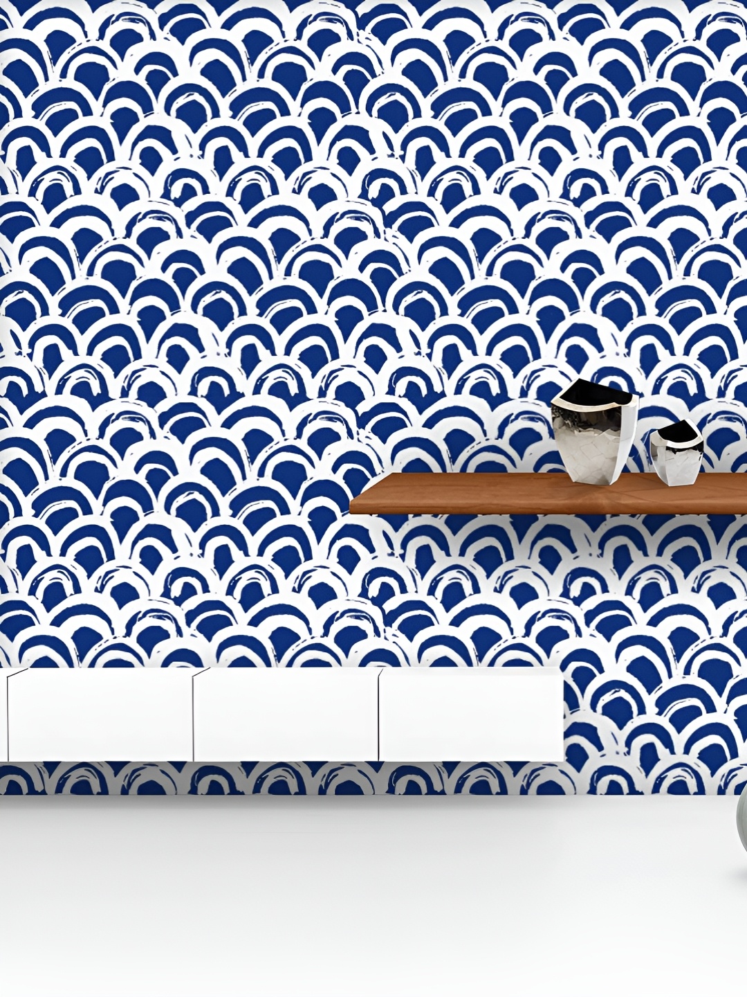 ArtzFolio Printed UV-Resistant Anti-Bacterial Indigo Batik Waves Peel & Stick Wallpaper, Multi
ArtzFolio Printed UV-Resistant Anti-Bacterial Indigo Batik Waves Peel & Stick Wallpaper, Multi