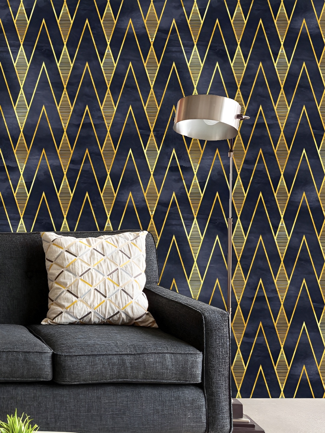 ArtzFolio Printed UV-Resistant Anti-Bacterial Geometric Pattern Peel & Stick Wallpaper, Multi
ArtzFolio Printed UV-Resistant Anti-Bacterial Geometric Pattern Peel & Stick Wallpaper, Multi