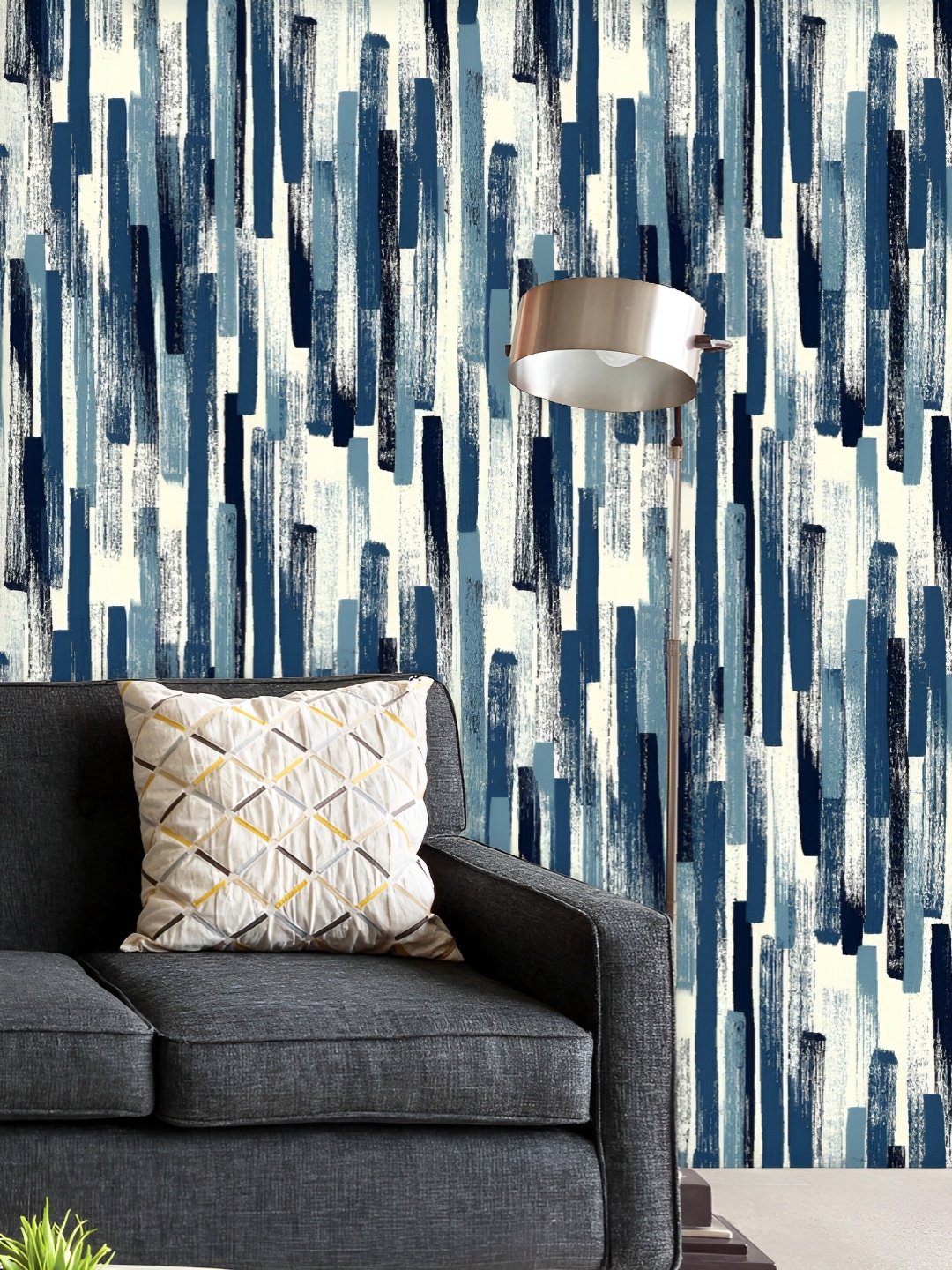 ArtzFolio Printed UV-Resistant Anti-Bacterial Hand Drawn Paint Strokes Peel & Stick Wallpaper, Multi
ArtzFolio Printed UV-Resistant Anti-Bacterial Hand Drawn Paint Strokes Peel & Stick Wallpaper, Multi